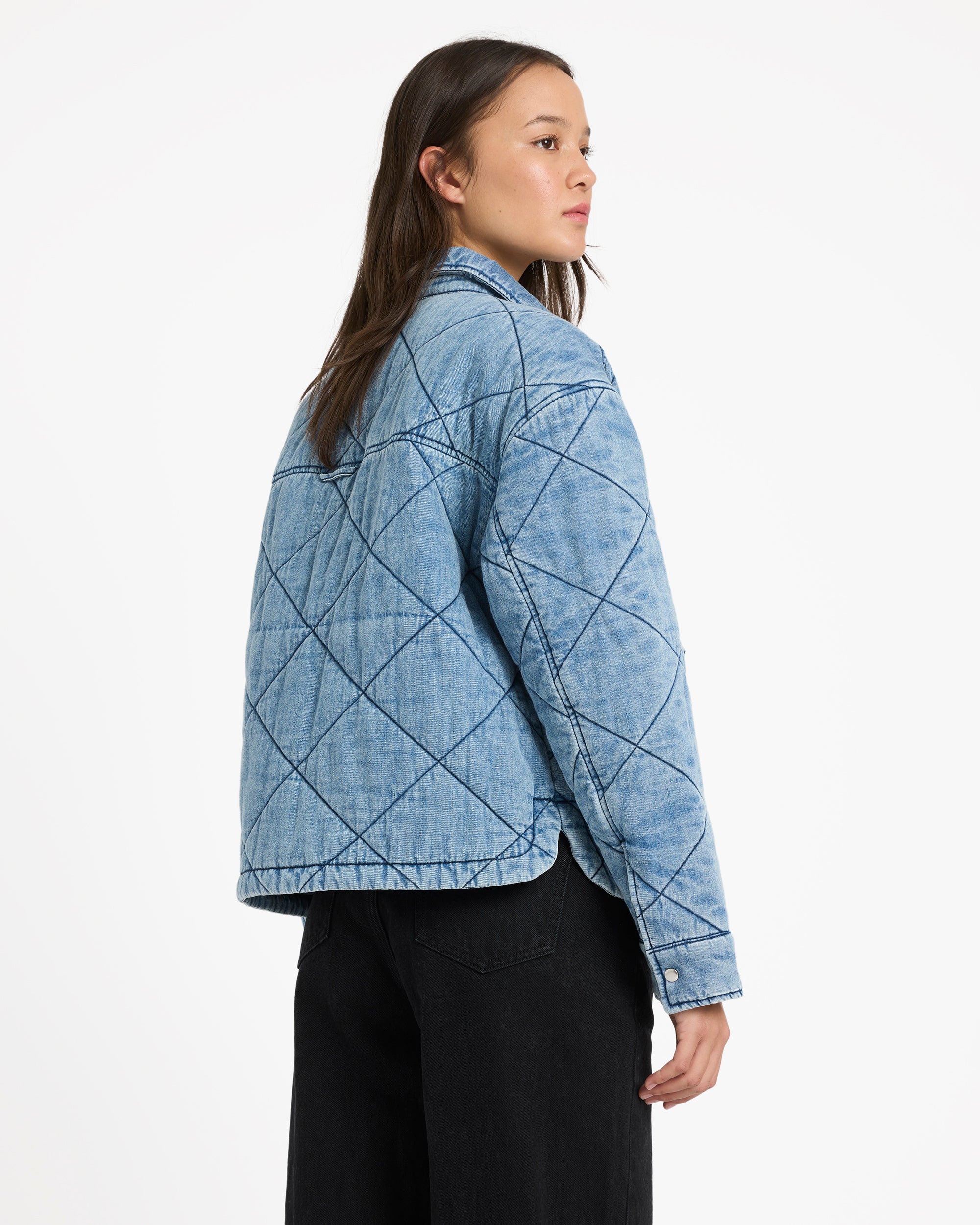 Womens Qc Ramps Quilted Jacket