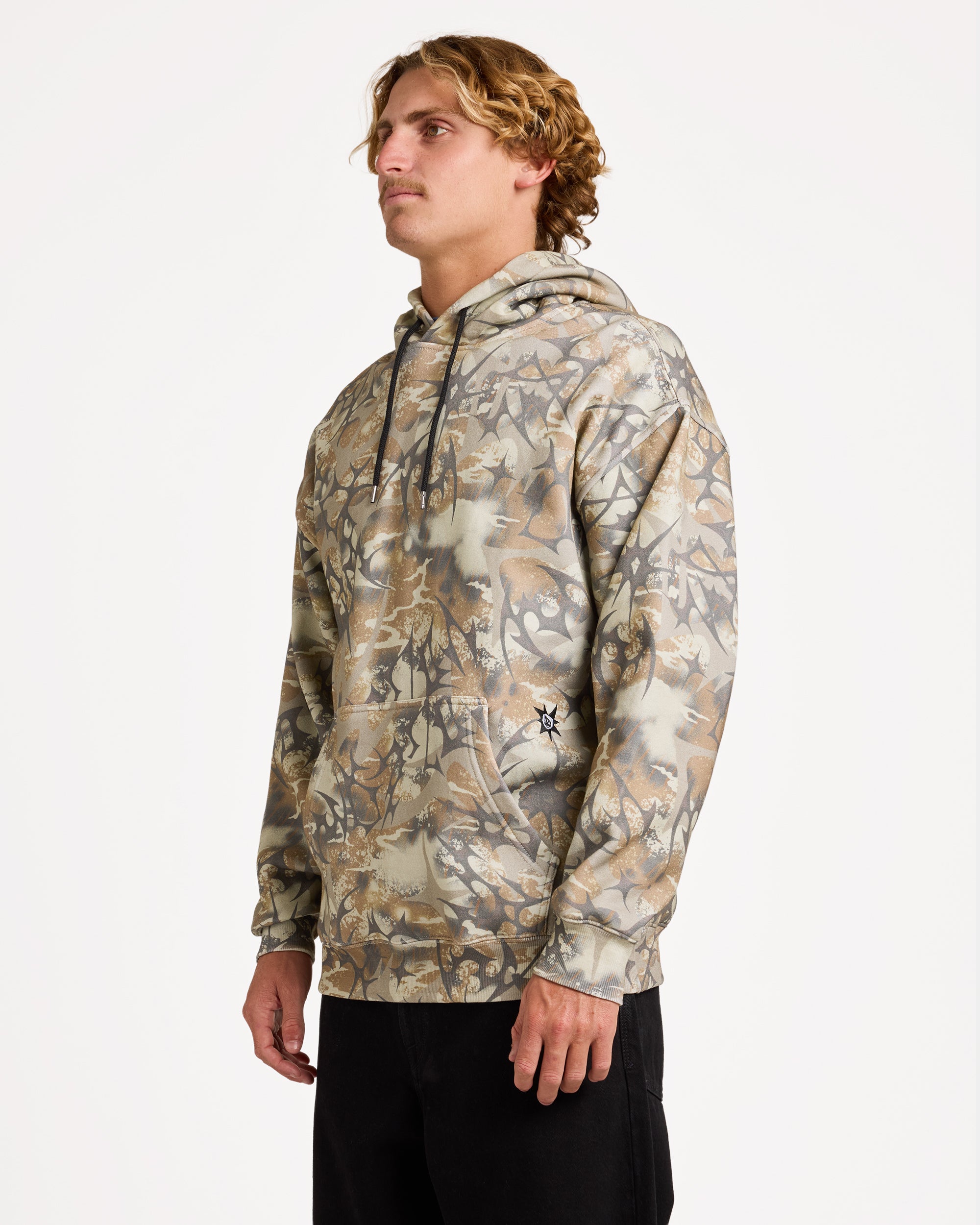 Mens Psych Camo Pullover