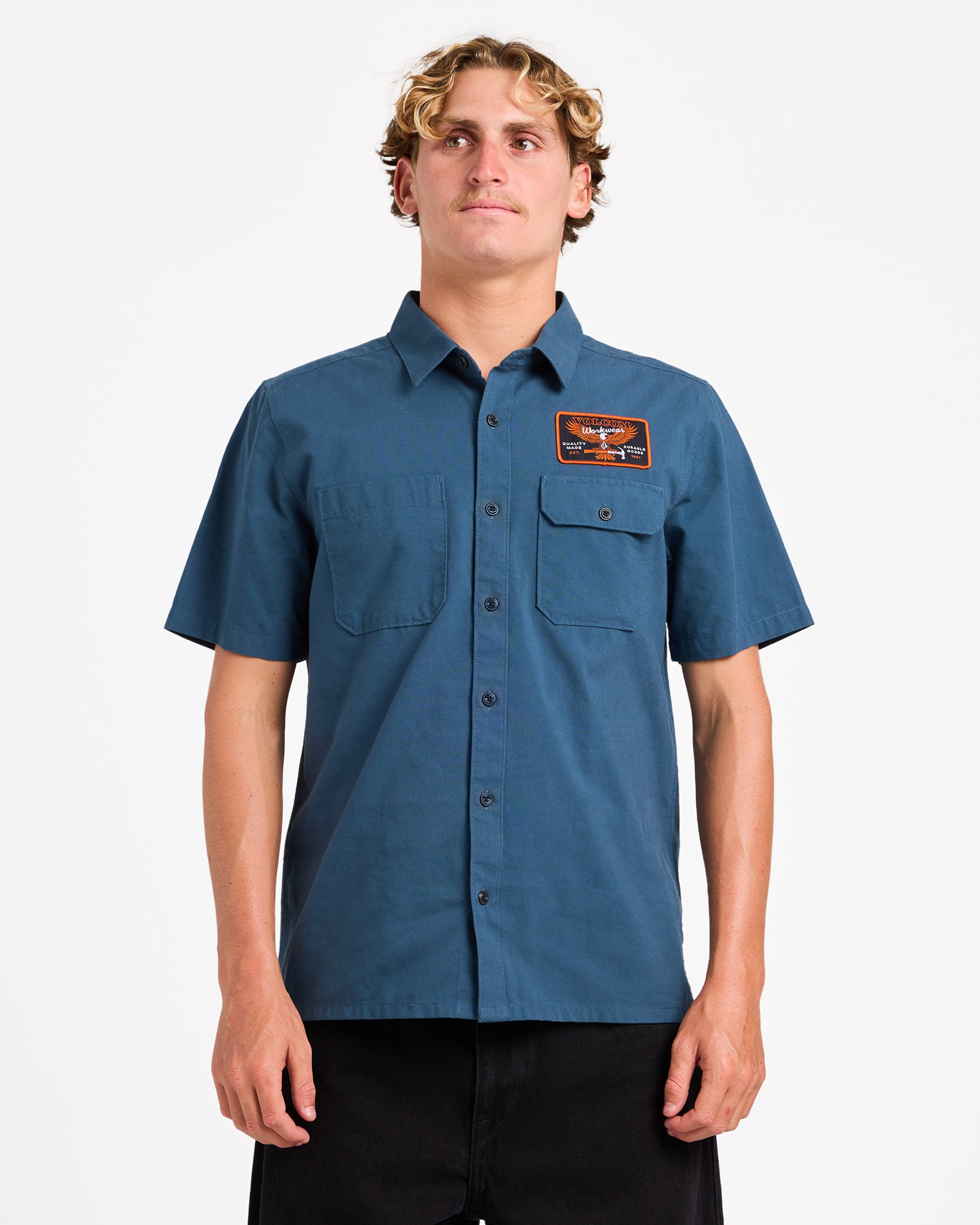 Mens Workwear Slab City Short Sleeve Shirt