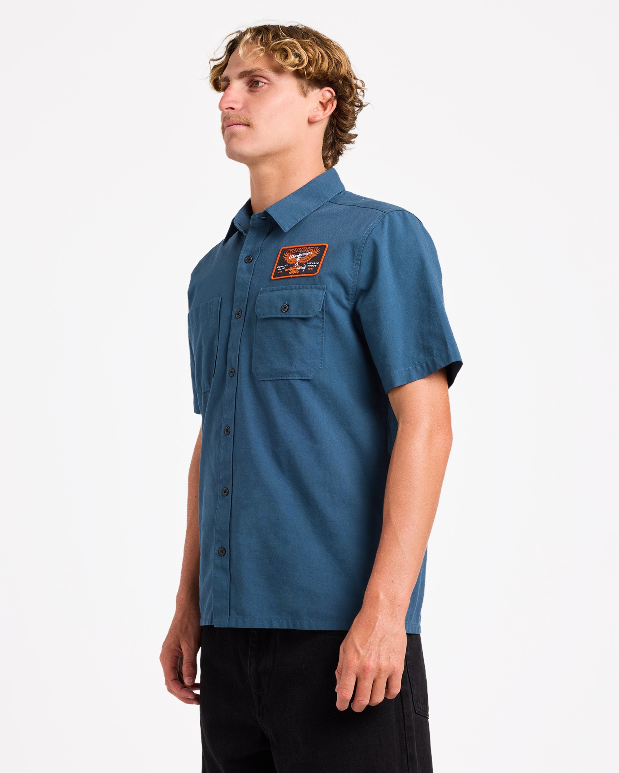 Mens Workwear Slab City Short Sleeve Shirt