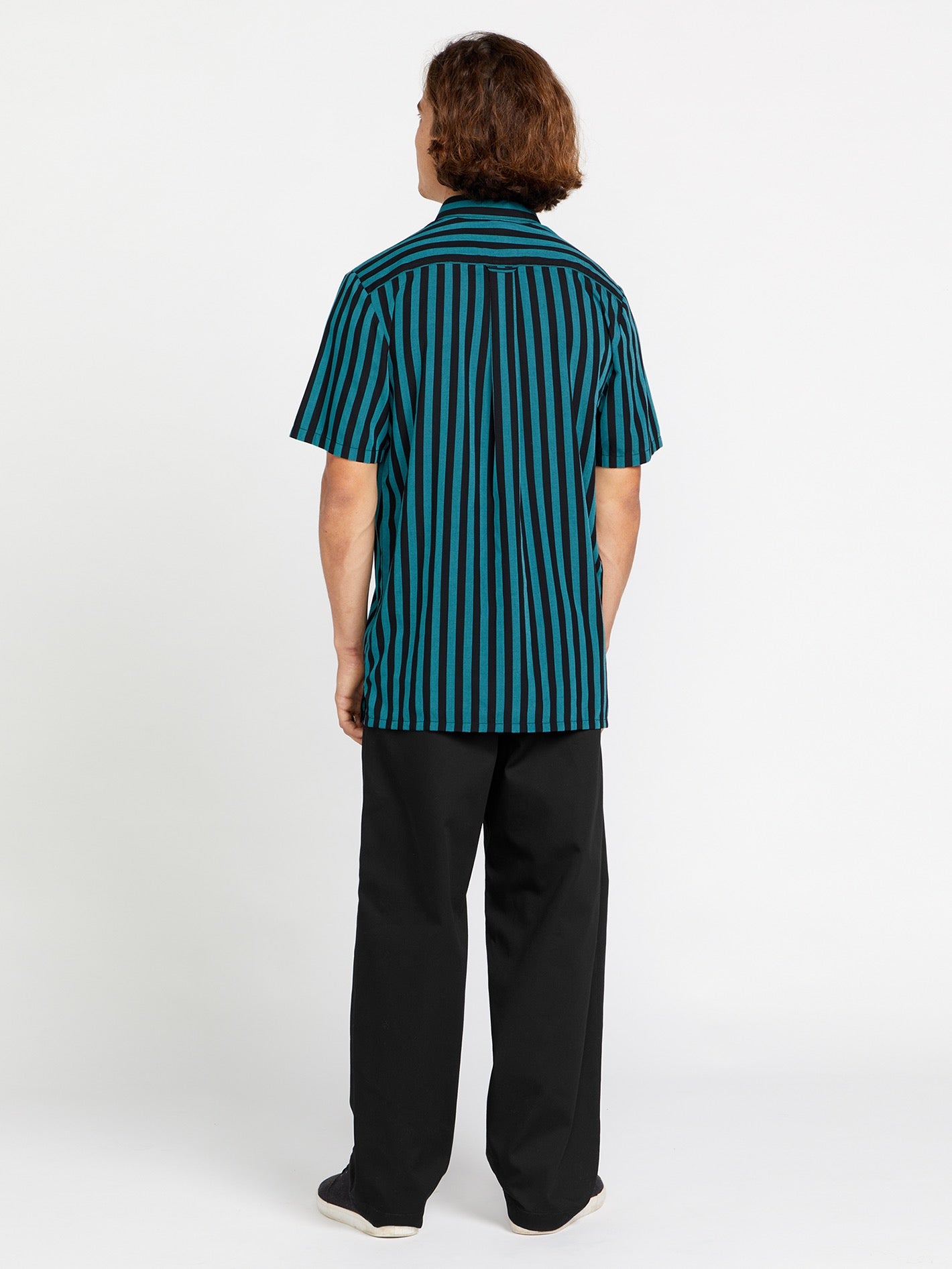 Schroff X Volcom Stripe Short Sleeve Shirt