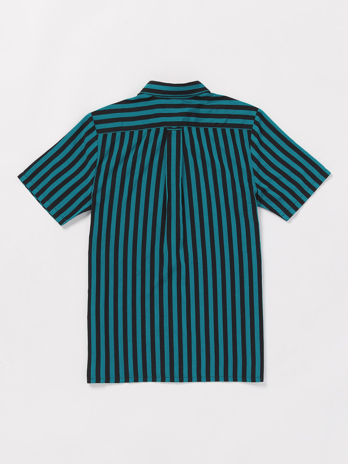 Schroff X Volcom Stripe Short Sleeve Shirt - Dusty Aqua