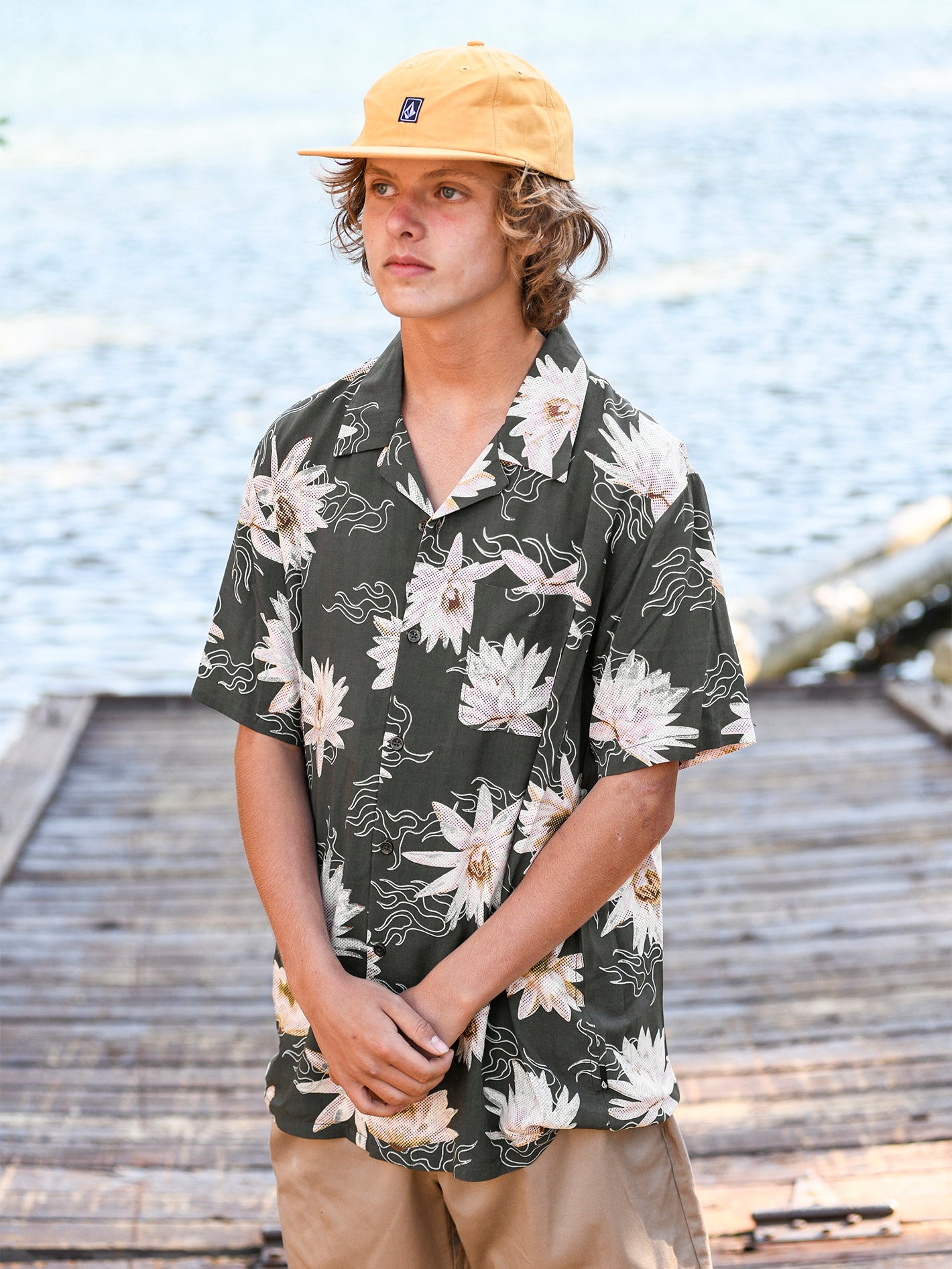 Shaken Stirred Woven Short Sleeve Shirt