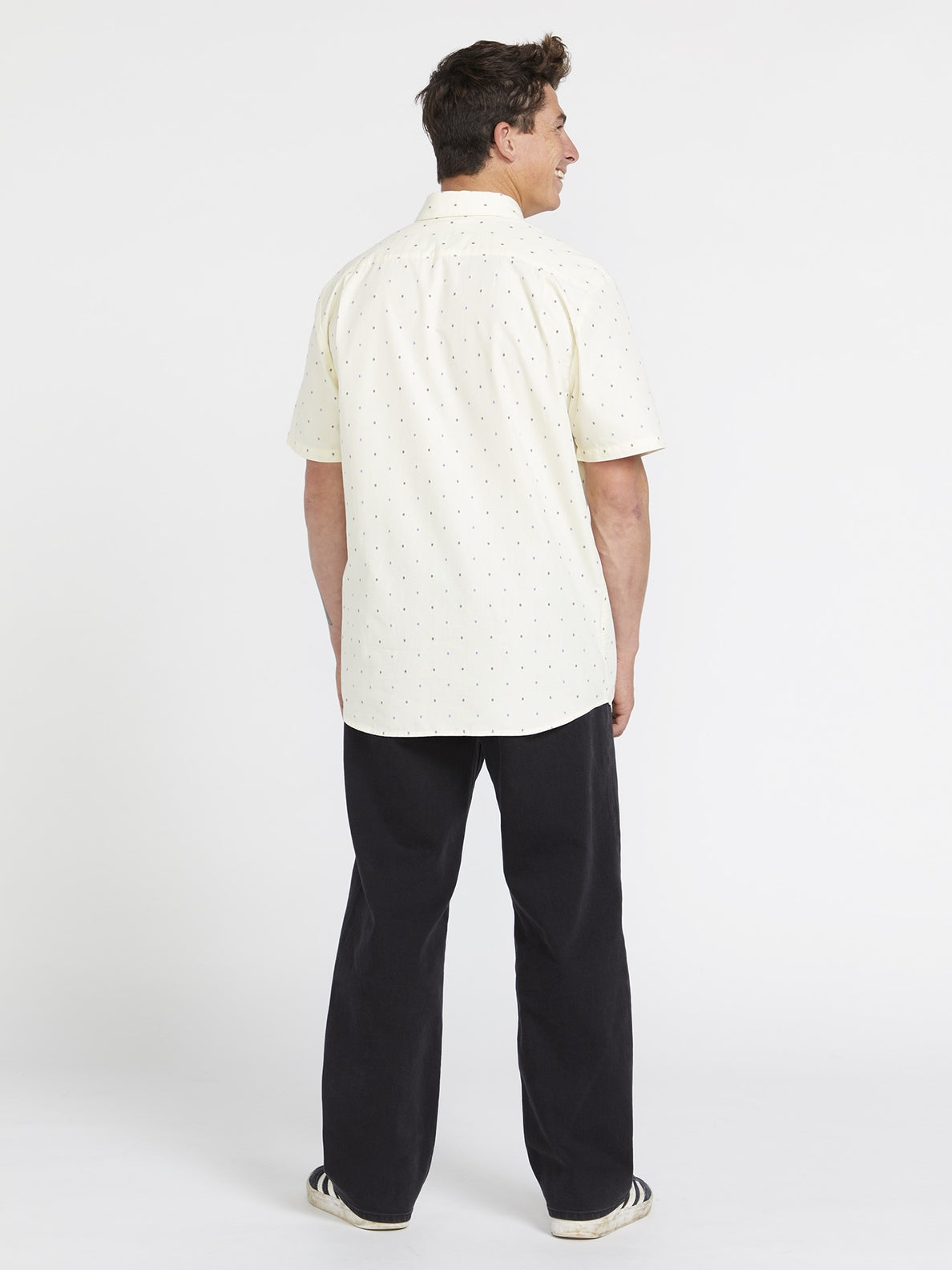 Honestone Woven Short Sleeve Shirt - Off White