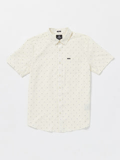 Honestone Woven Short Sleeve Shirt - Off White