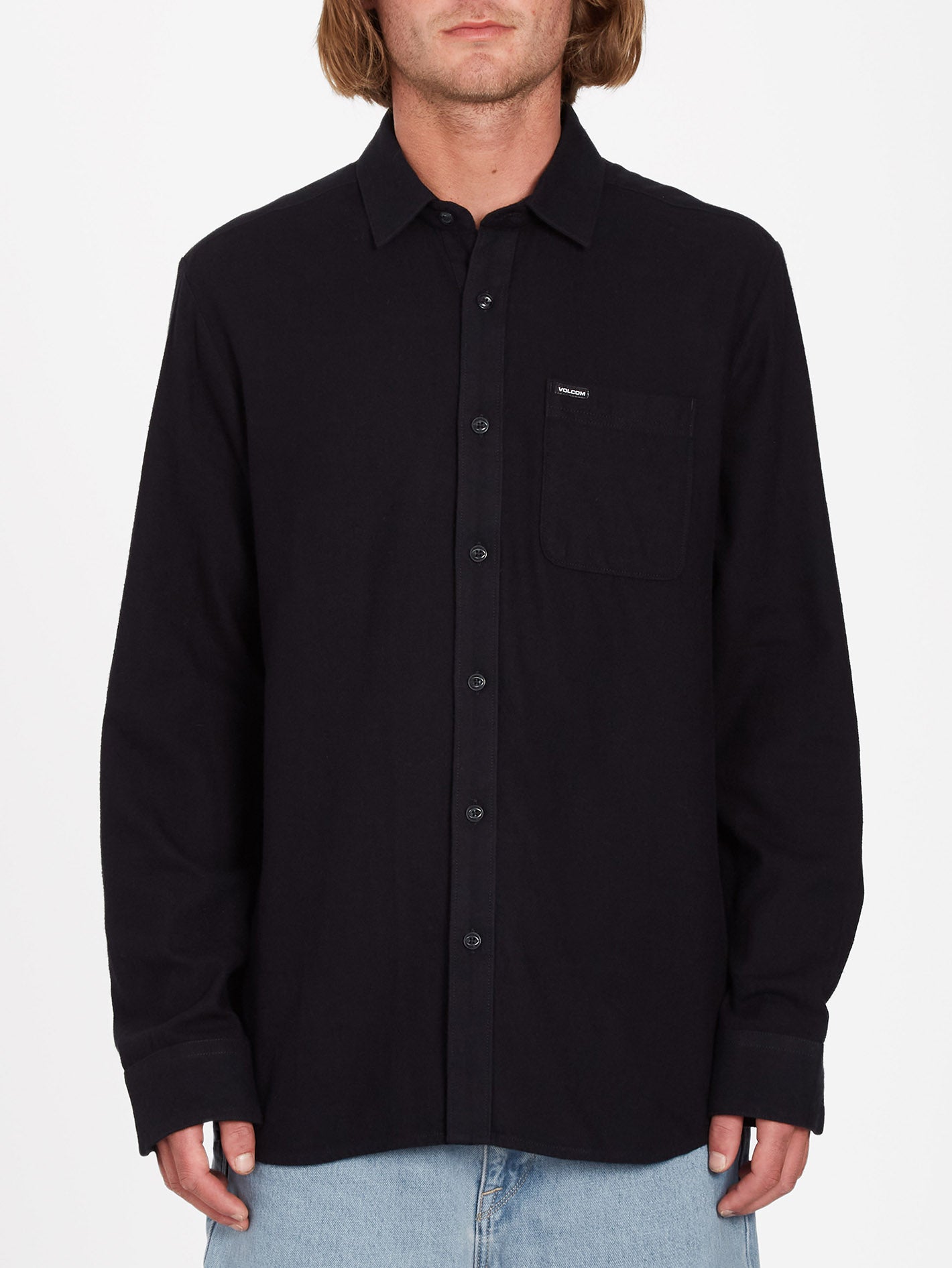 Caden Solid Long Sleeve Shirt