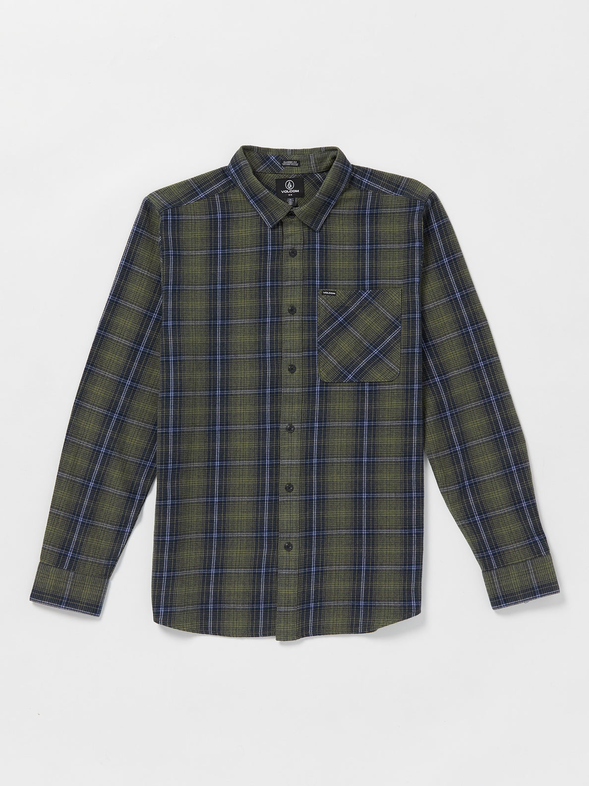 Heavy Twills Flannel Long Sleeve Shirt - Old Mill