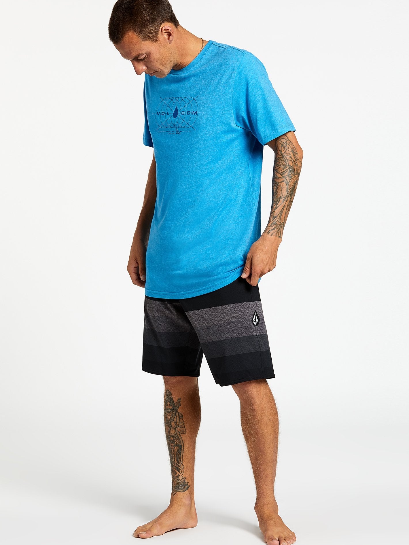 Mens Quarta Static Stoney 20" Boardshorts