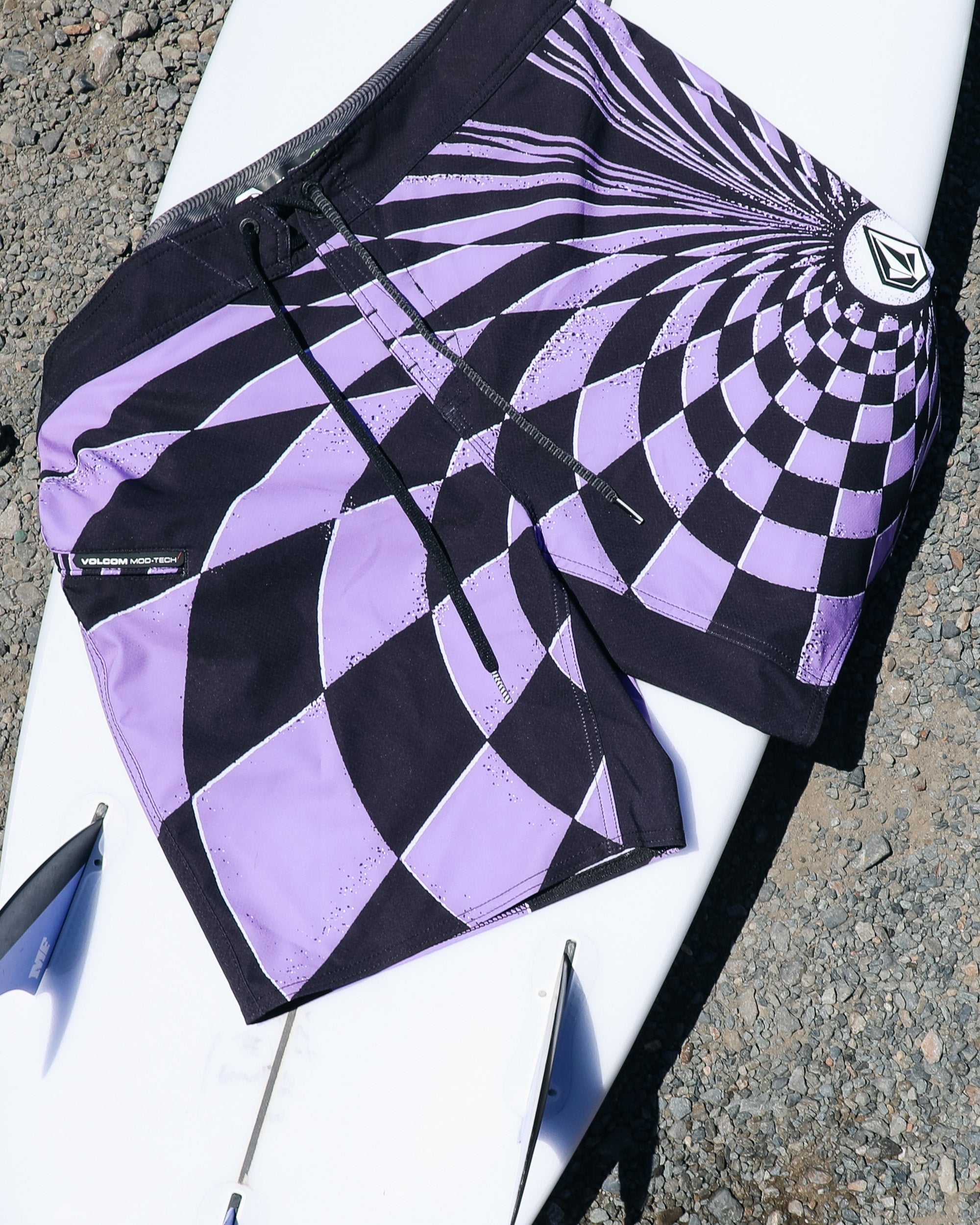 Mens Spiral Mod 19" Boardshorts