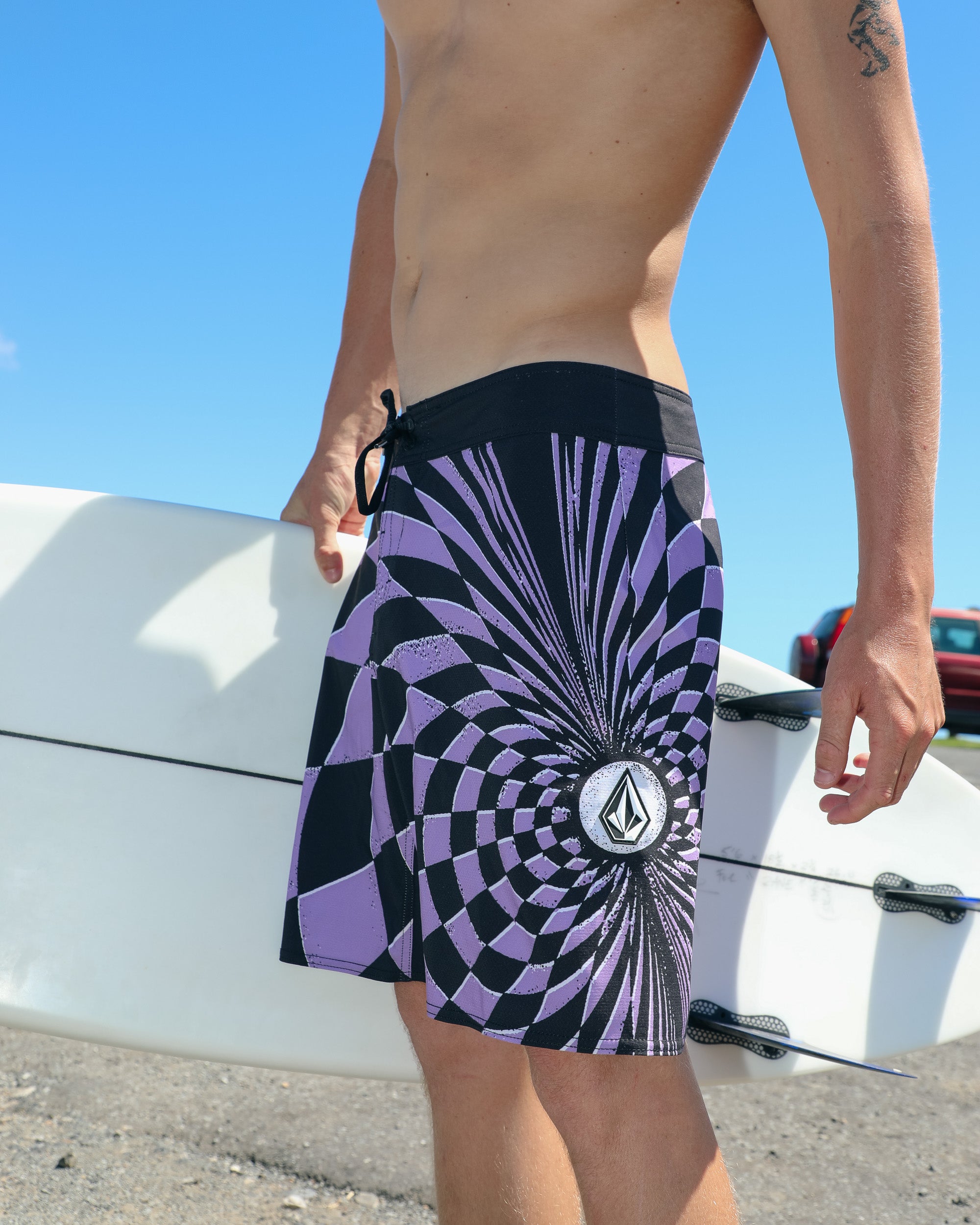 Mens Spiral Mod 19" Boardshorts