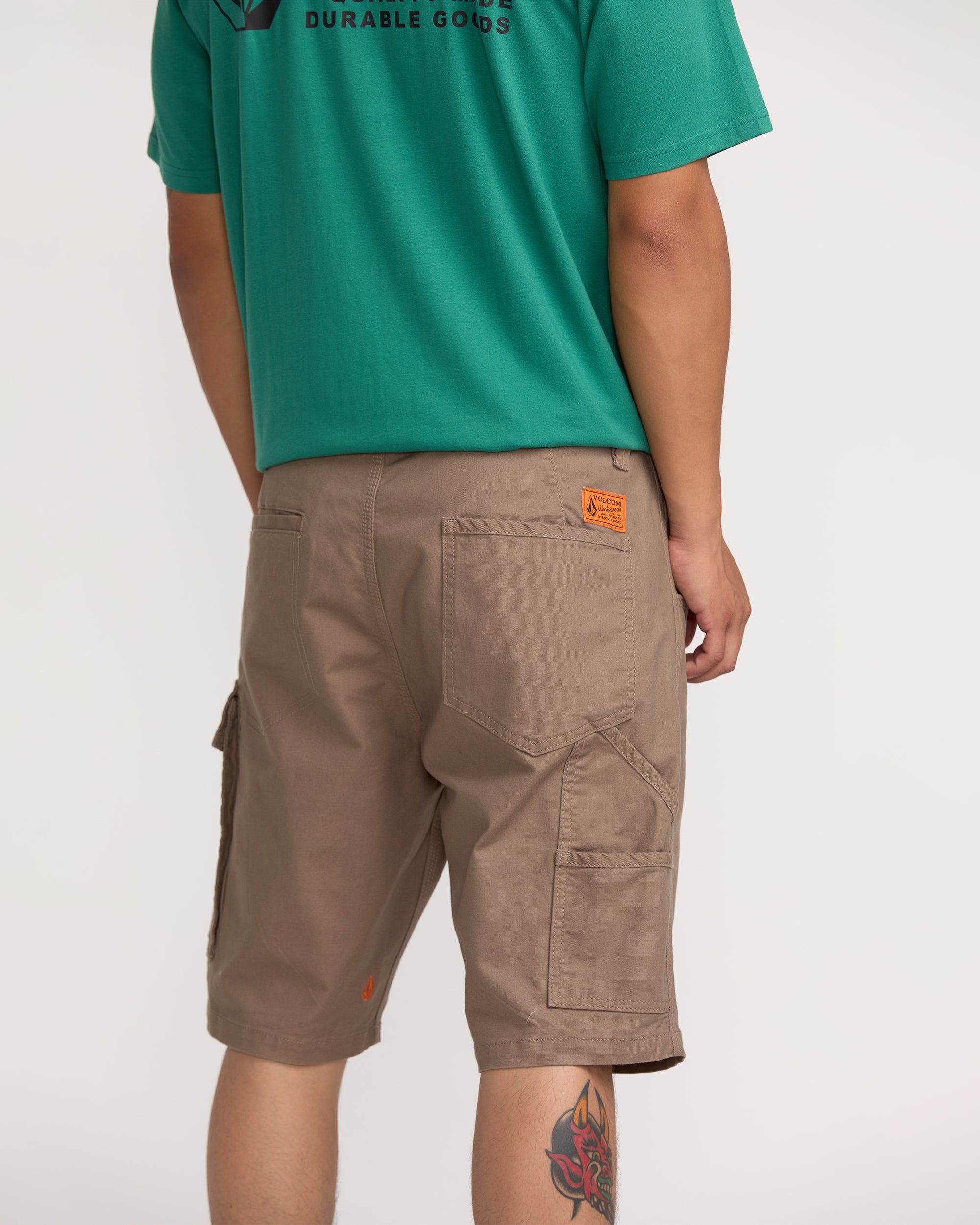 Mens Volcom Workwear Caliper II Work Short 20"