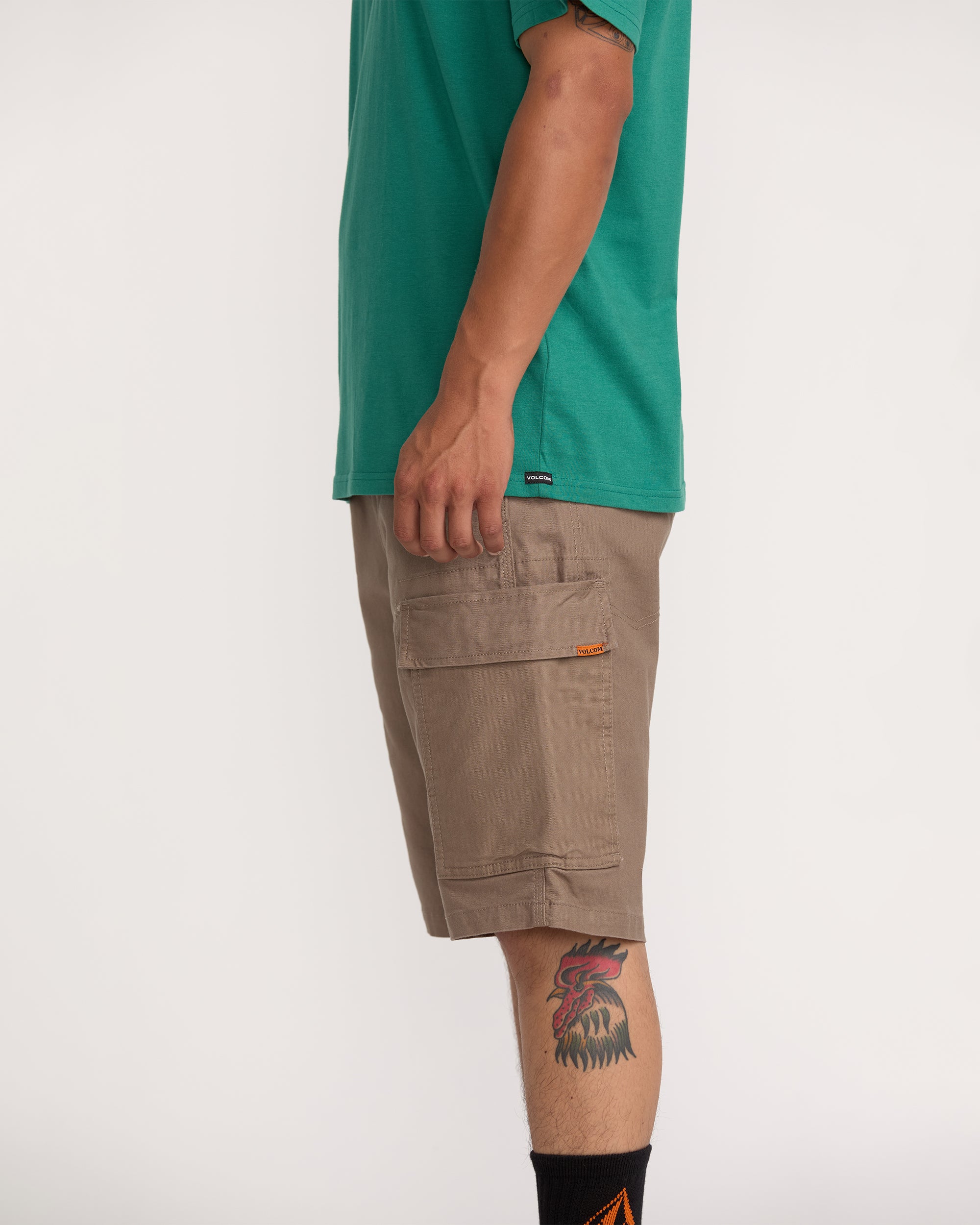 Mens Volcom Workwear Caliper II Work Short 20"