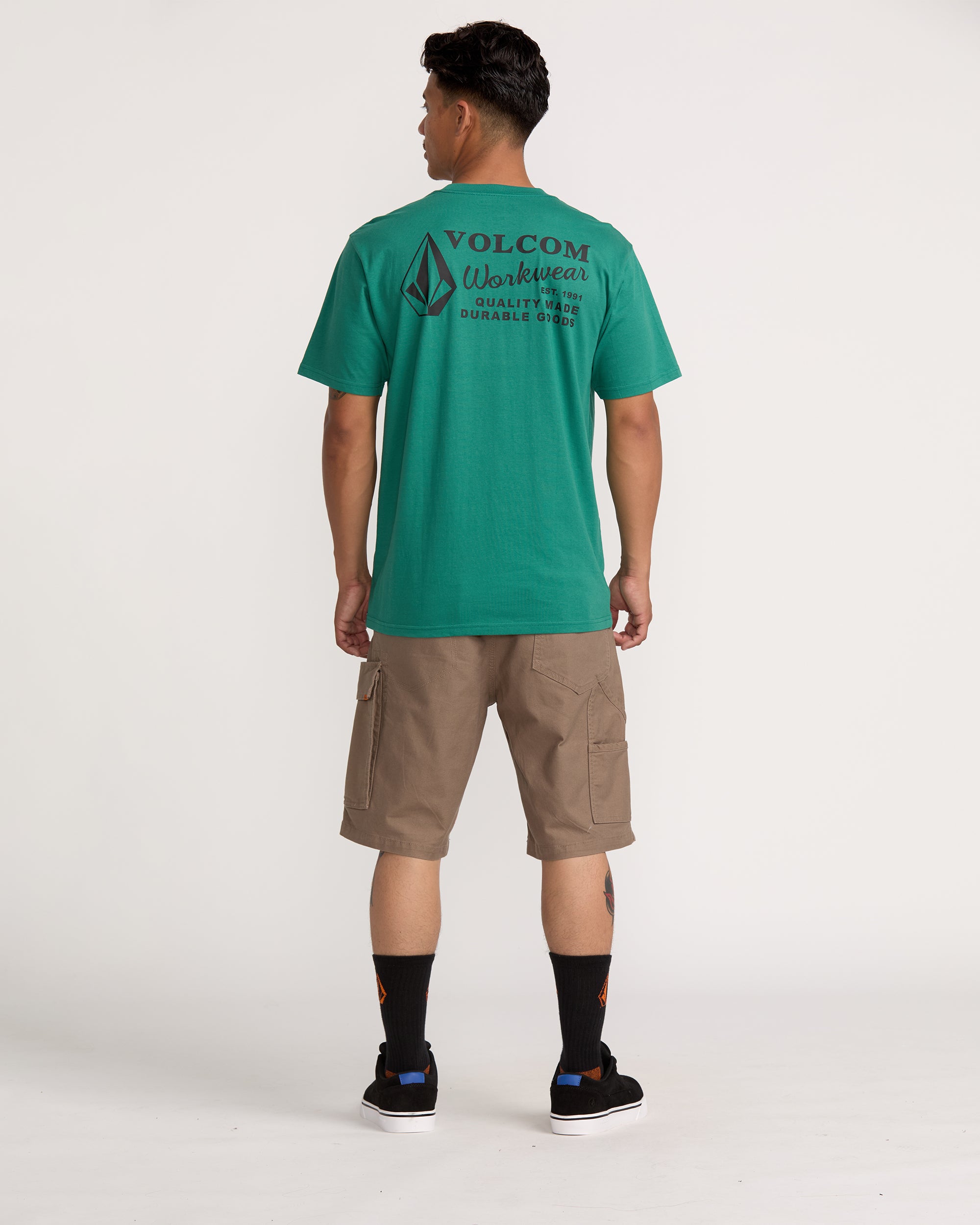 Mens Volcom Workwear Caliper II Work Short 20"