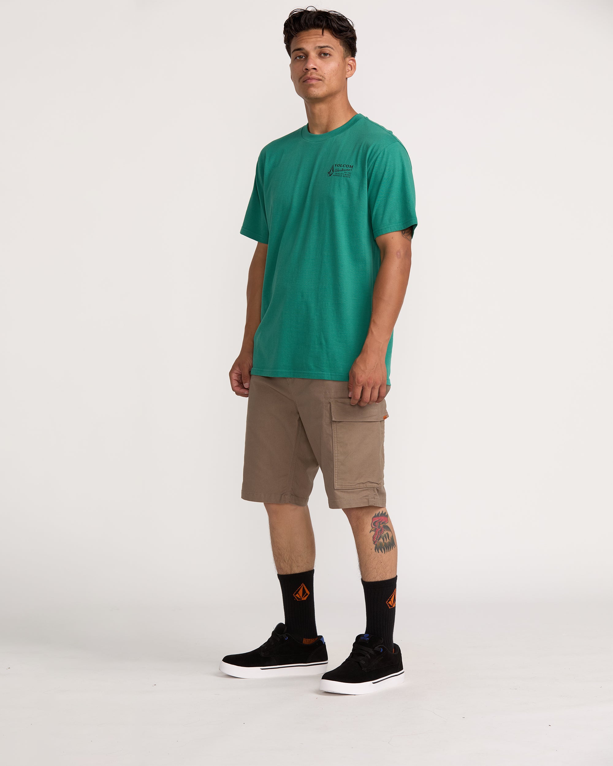 Mens Volcom Workwear Caliper II Work Short 20"