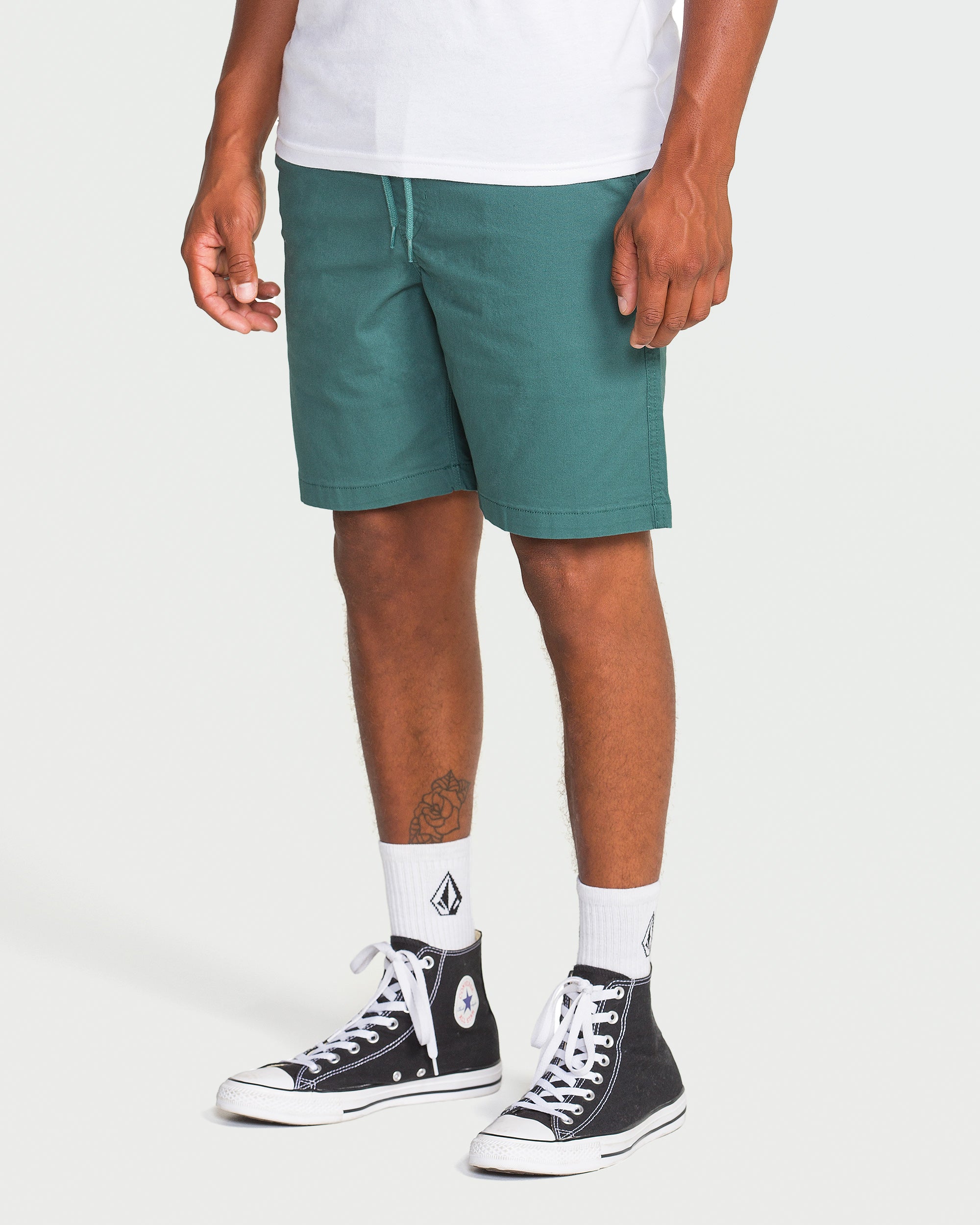Mens Road Trip Elastic Waist Stretch Short