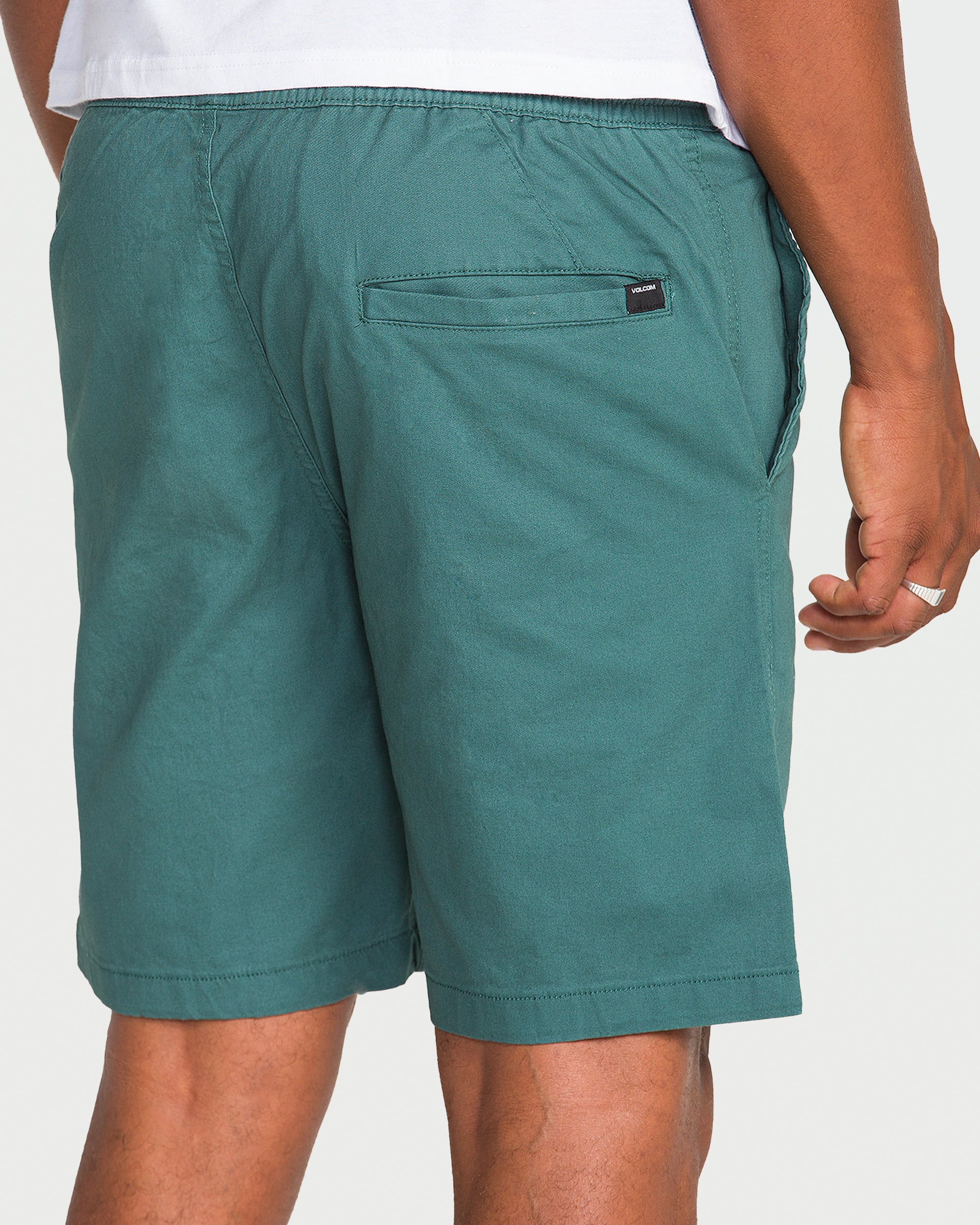 Mens Road Trip Elastic Waist Stretch Short