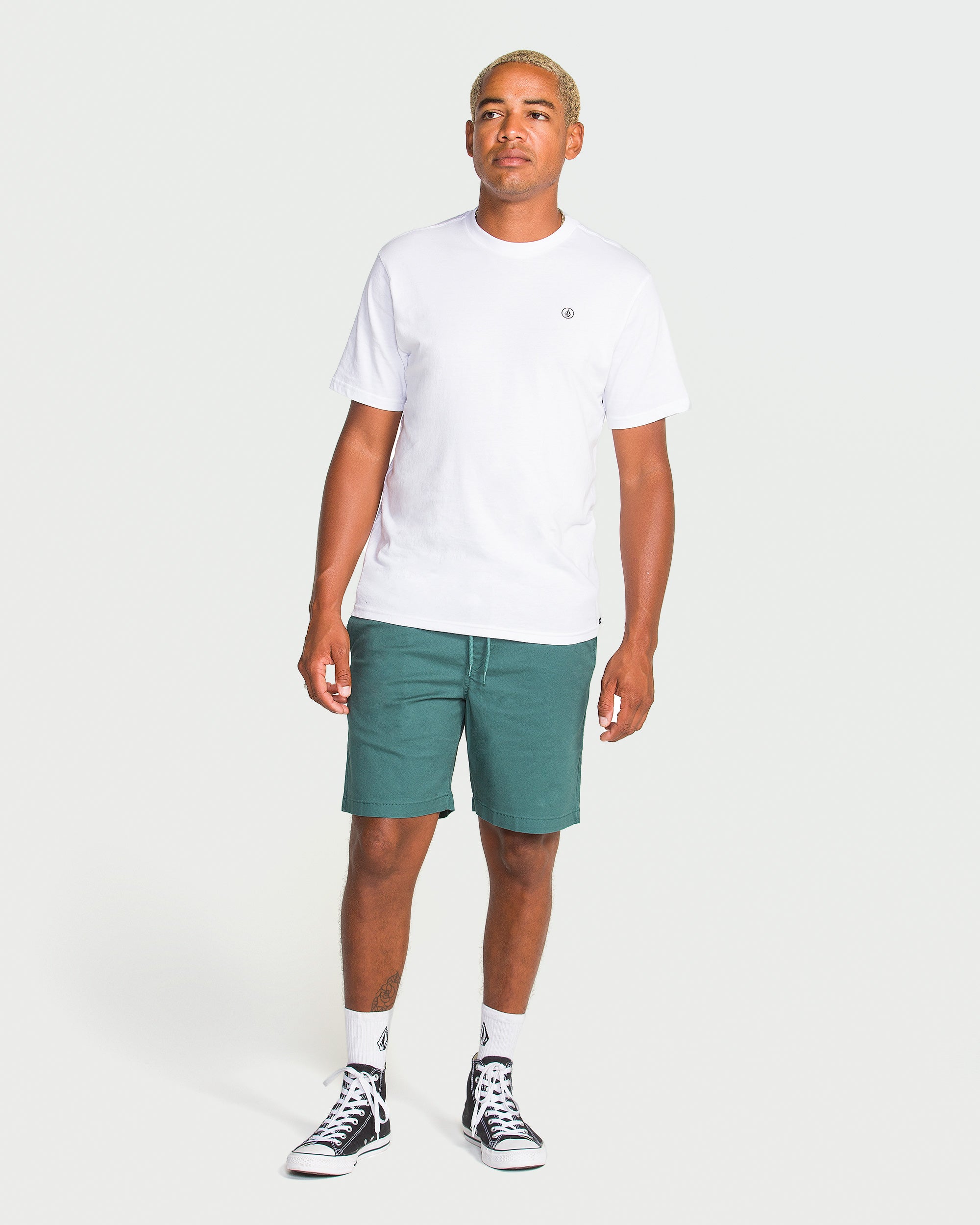 Mens Road Trip Elastic Waist Stretch Short