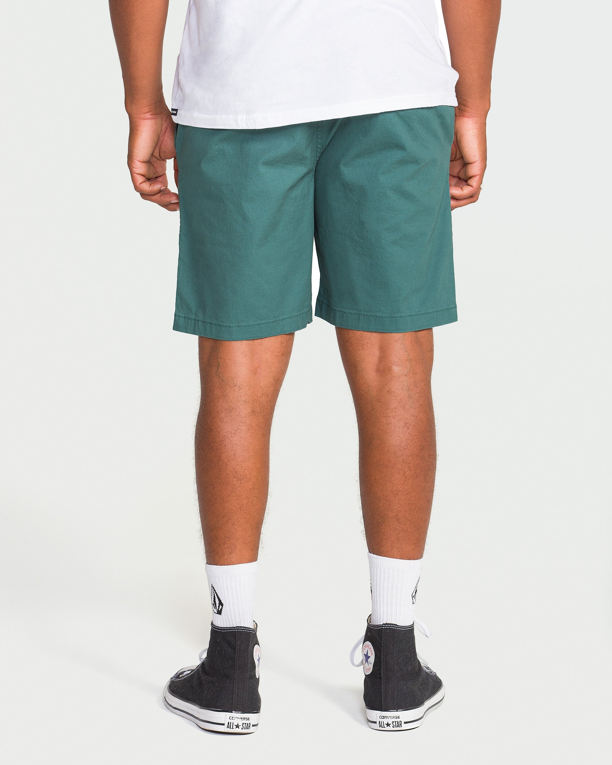 Mens Road Trip Elastic Waist Stretch Short