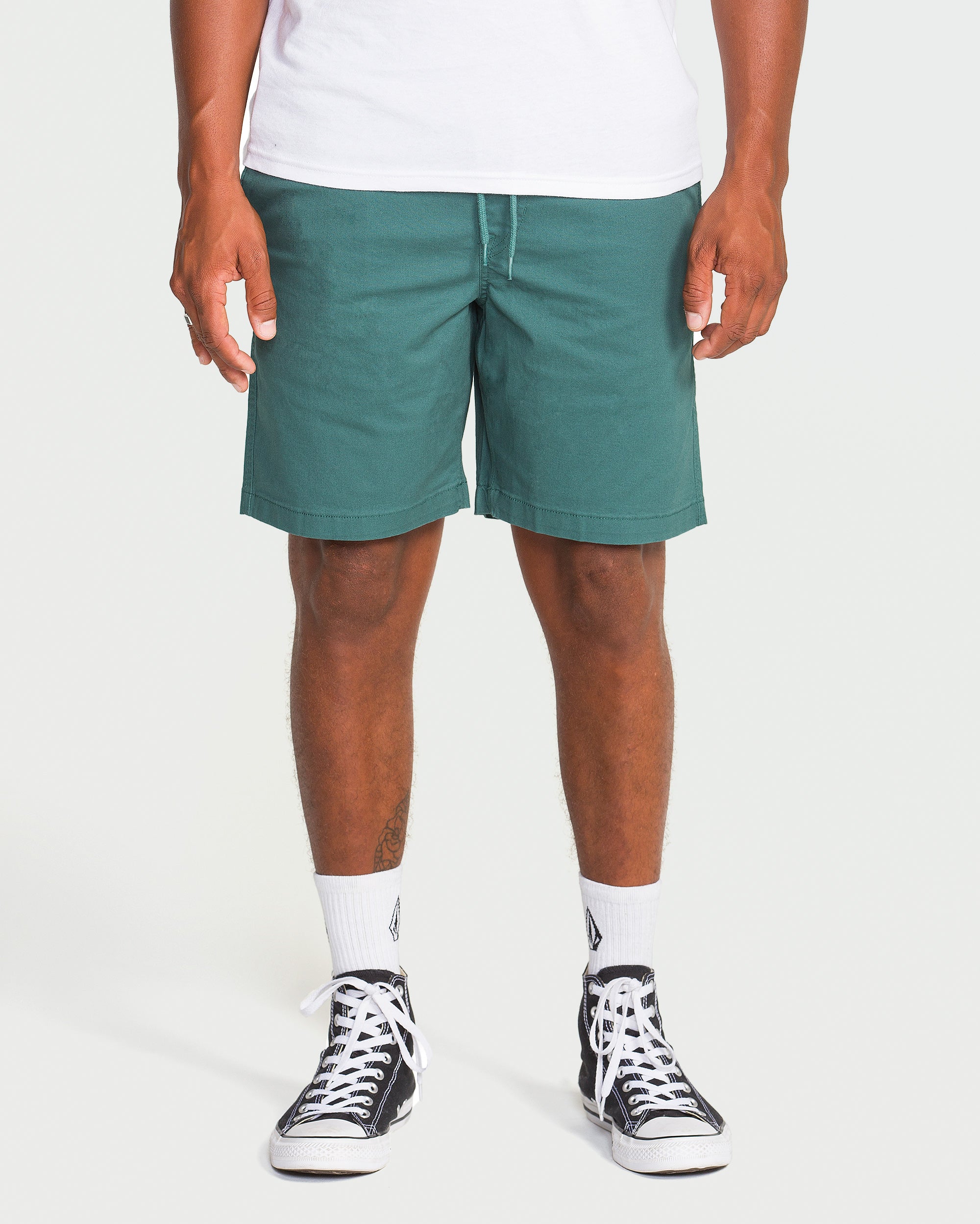 Mens Road Trip Elastic Waist Stretch Short