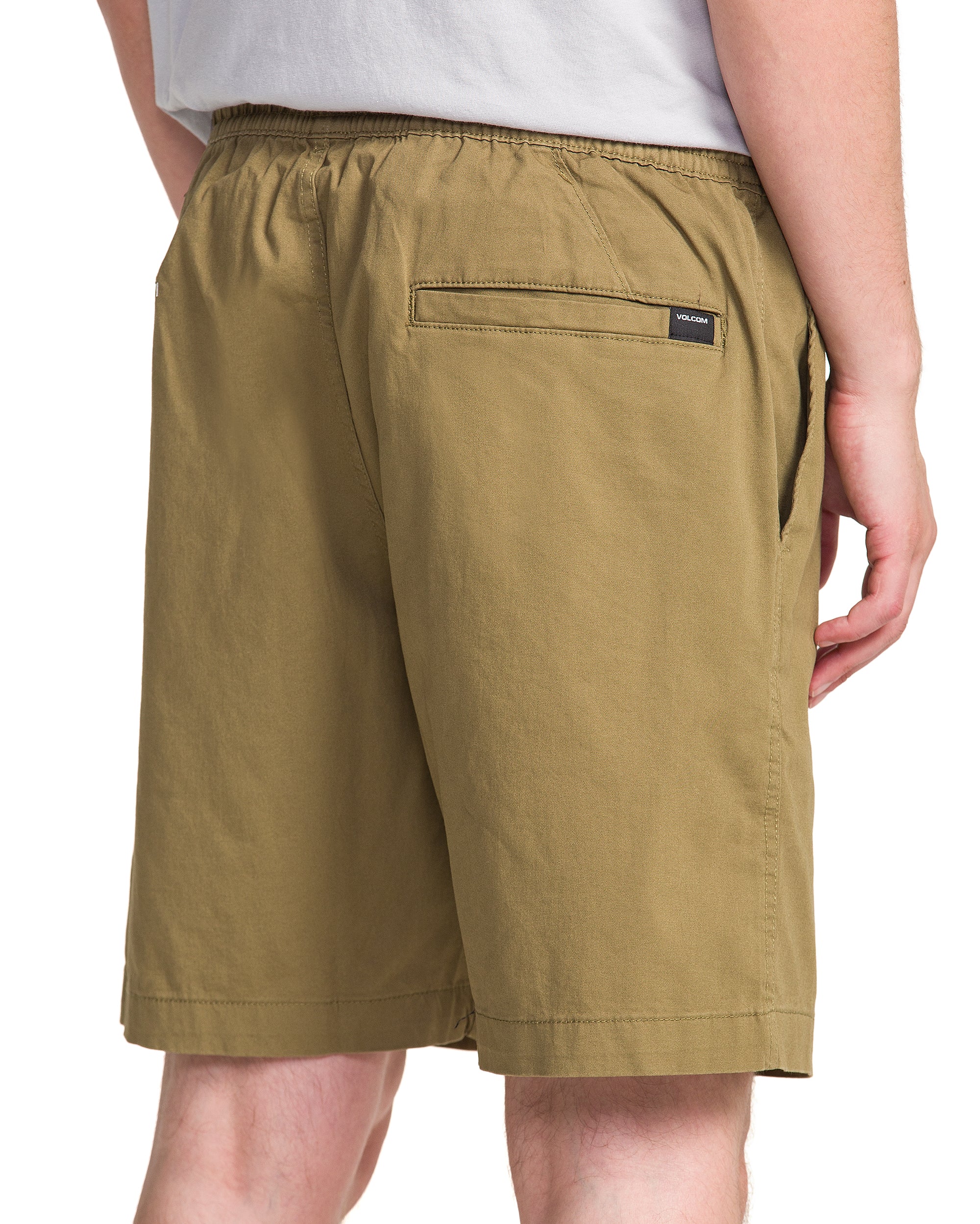 Road Trip Elastic Waist Stretch Short