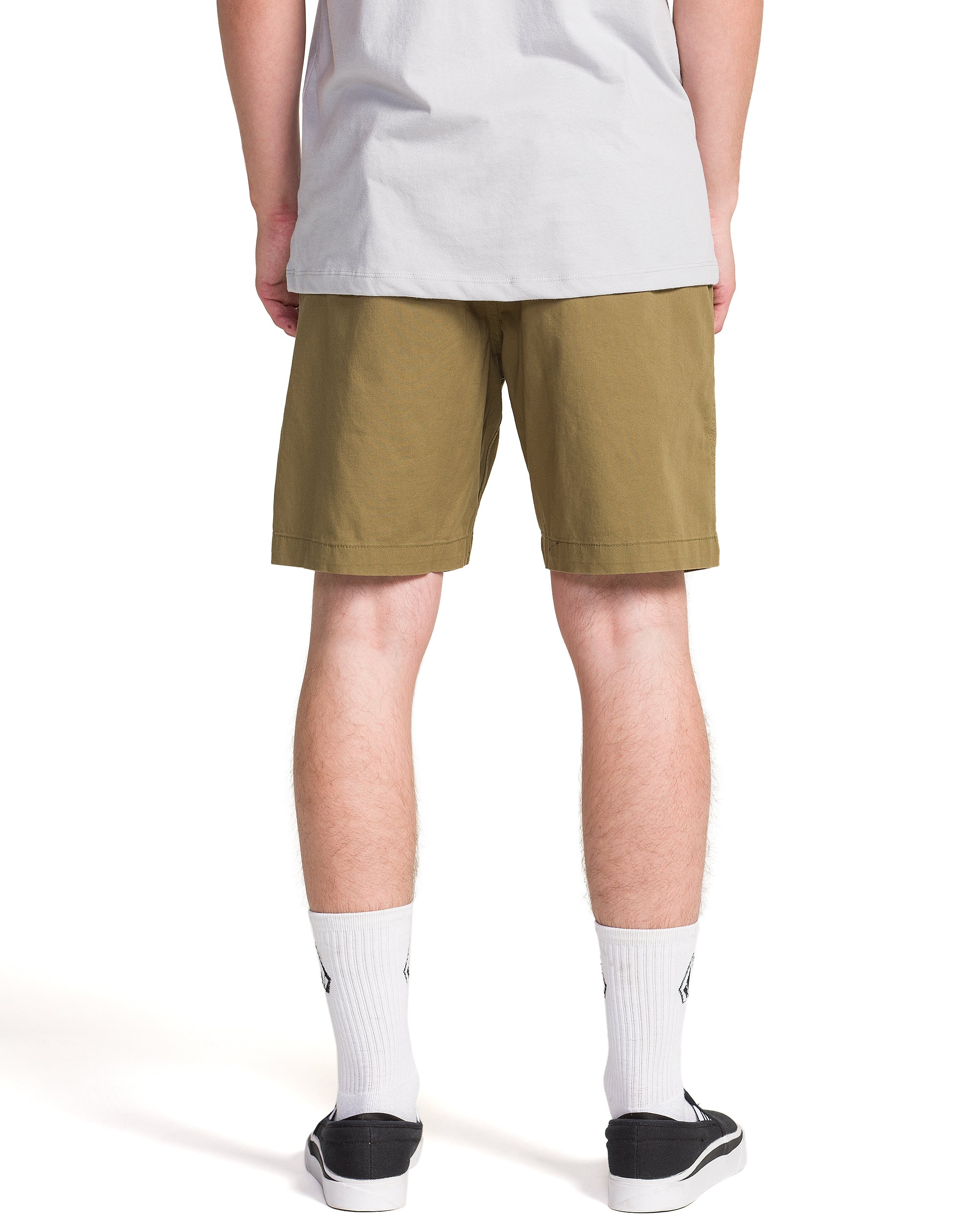 Road Trip Elastic Waist Stretch Short