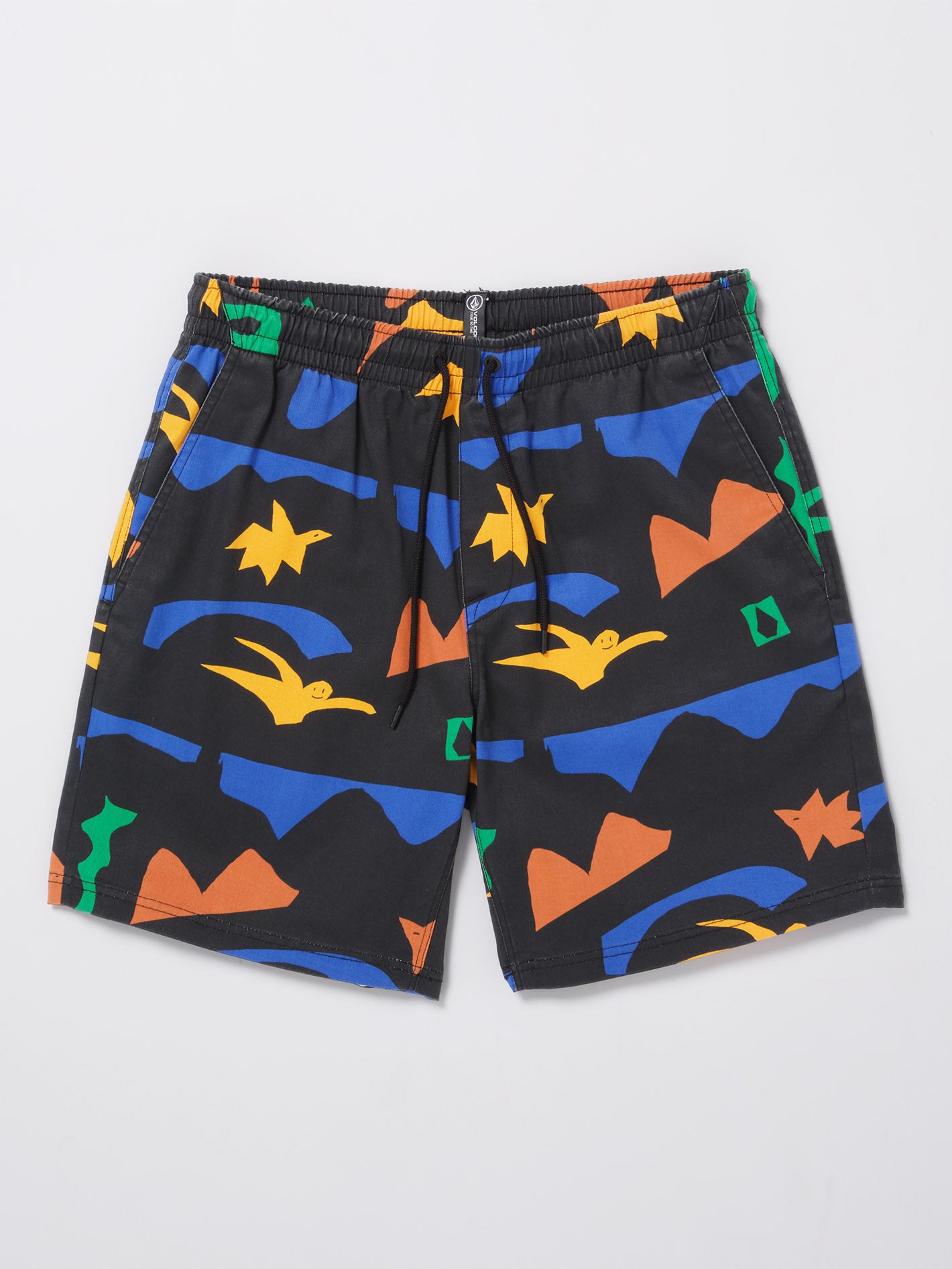 Featured Artist Arthur Longo Elastic Waist Short 18"