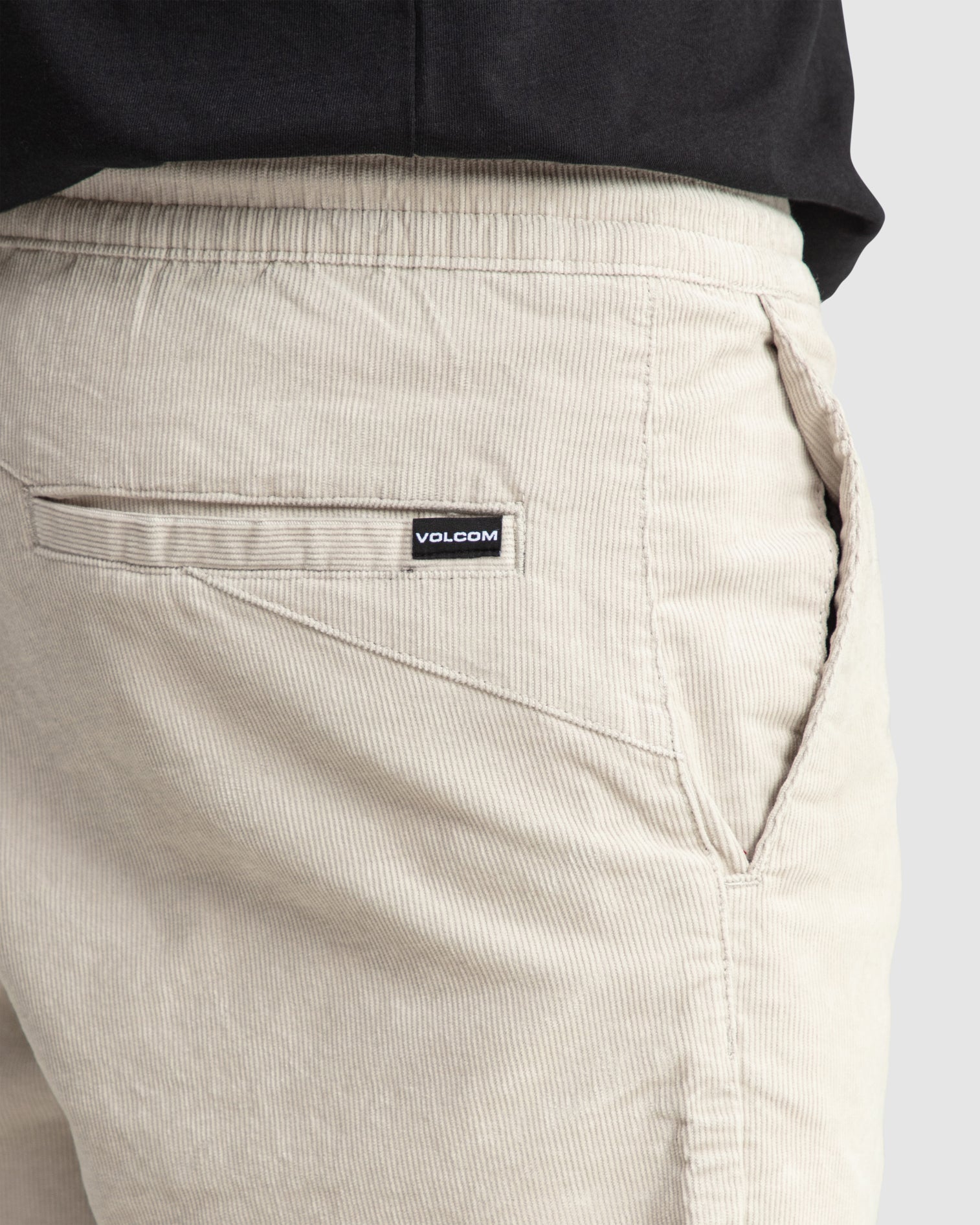 Frickin Elastic Waist Cord Shorts