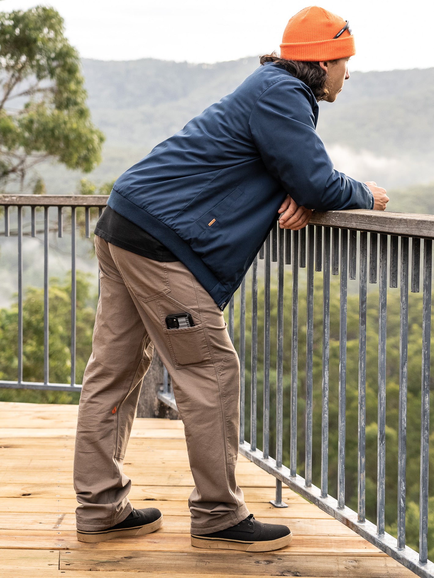 Mens Volcom Workwear Caliper II Work Pant