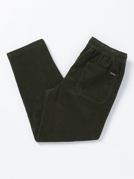 Psychstone Elastic Waist Pants - Squadron Green