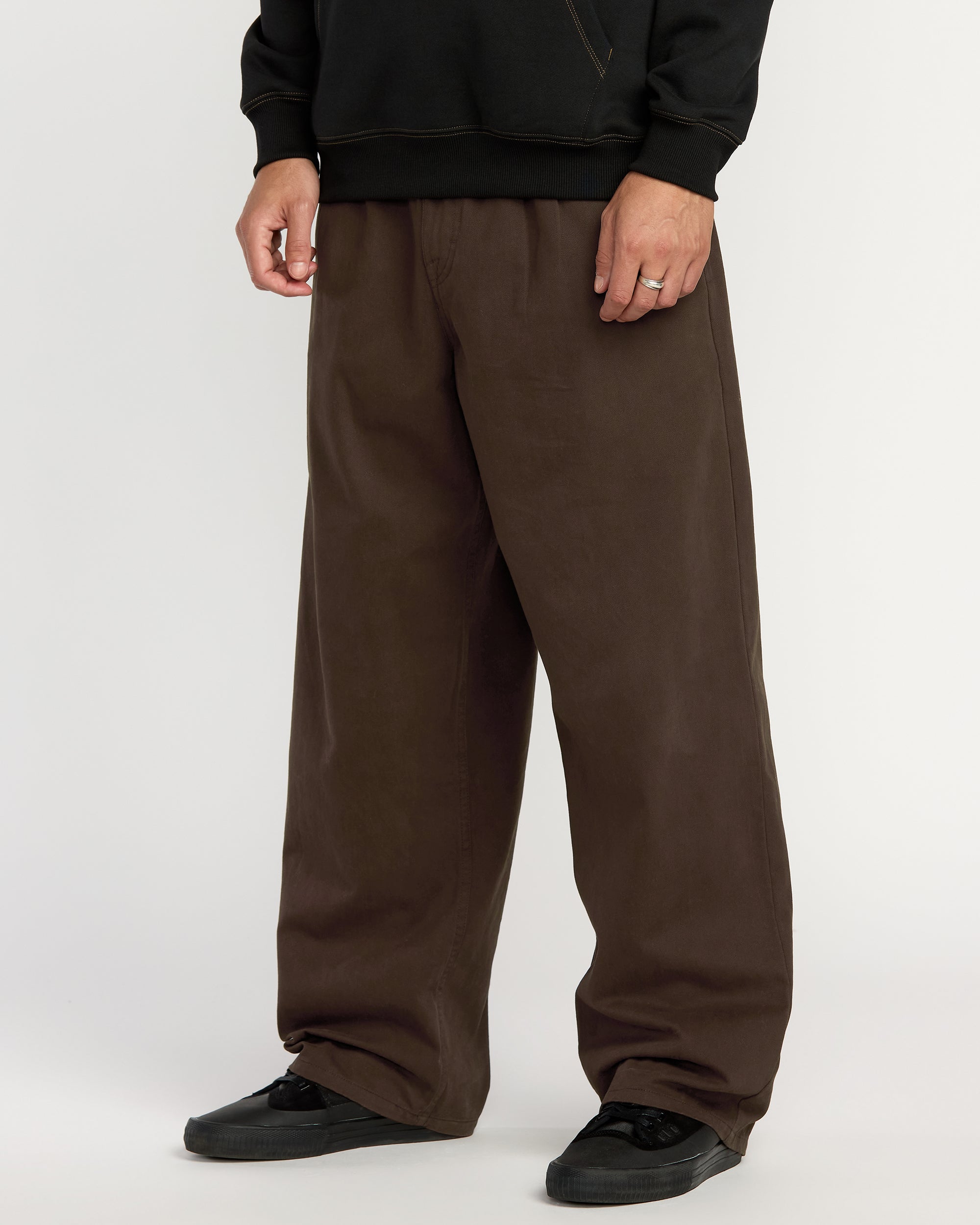 Chillow Pleat Elastic Waist Pant