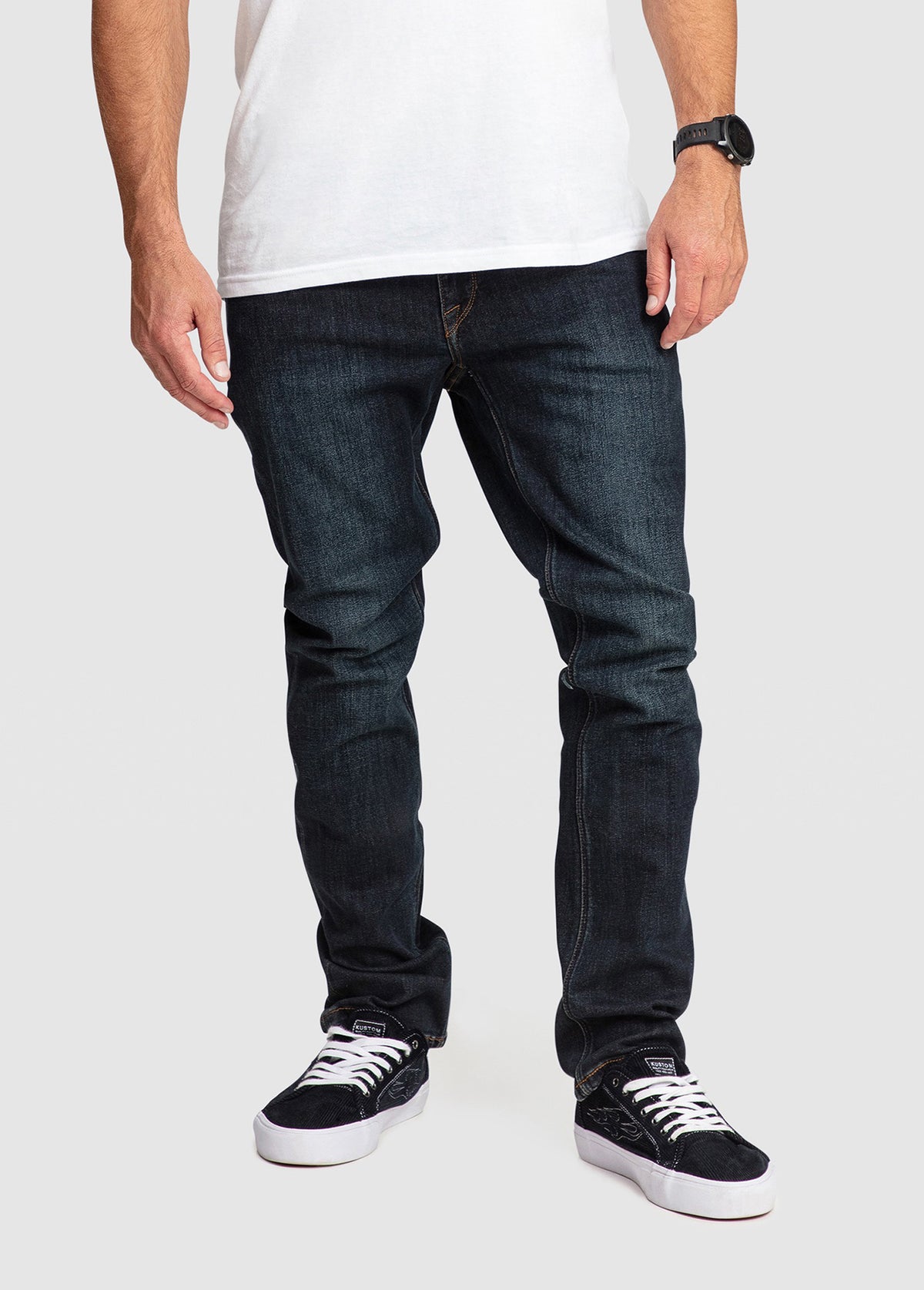 Vorta Slim Fit Jeans – Vintage Blue – Volcom Australia