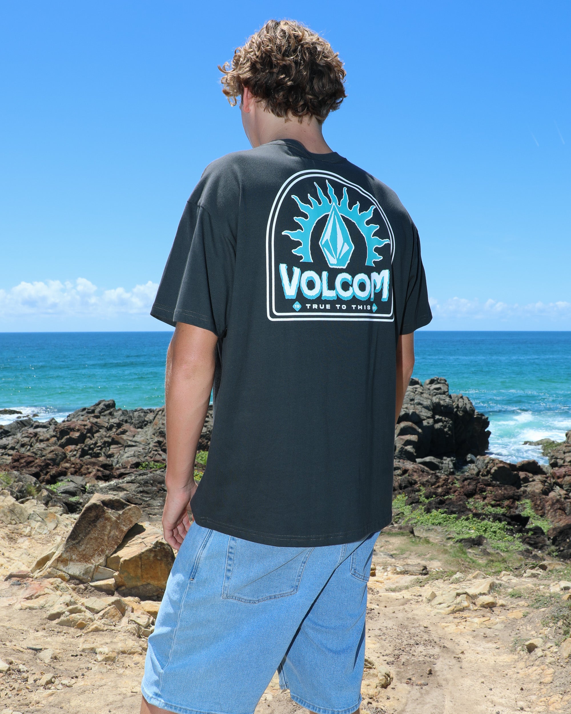 Mens Billow Denim Shorts