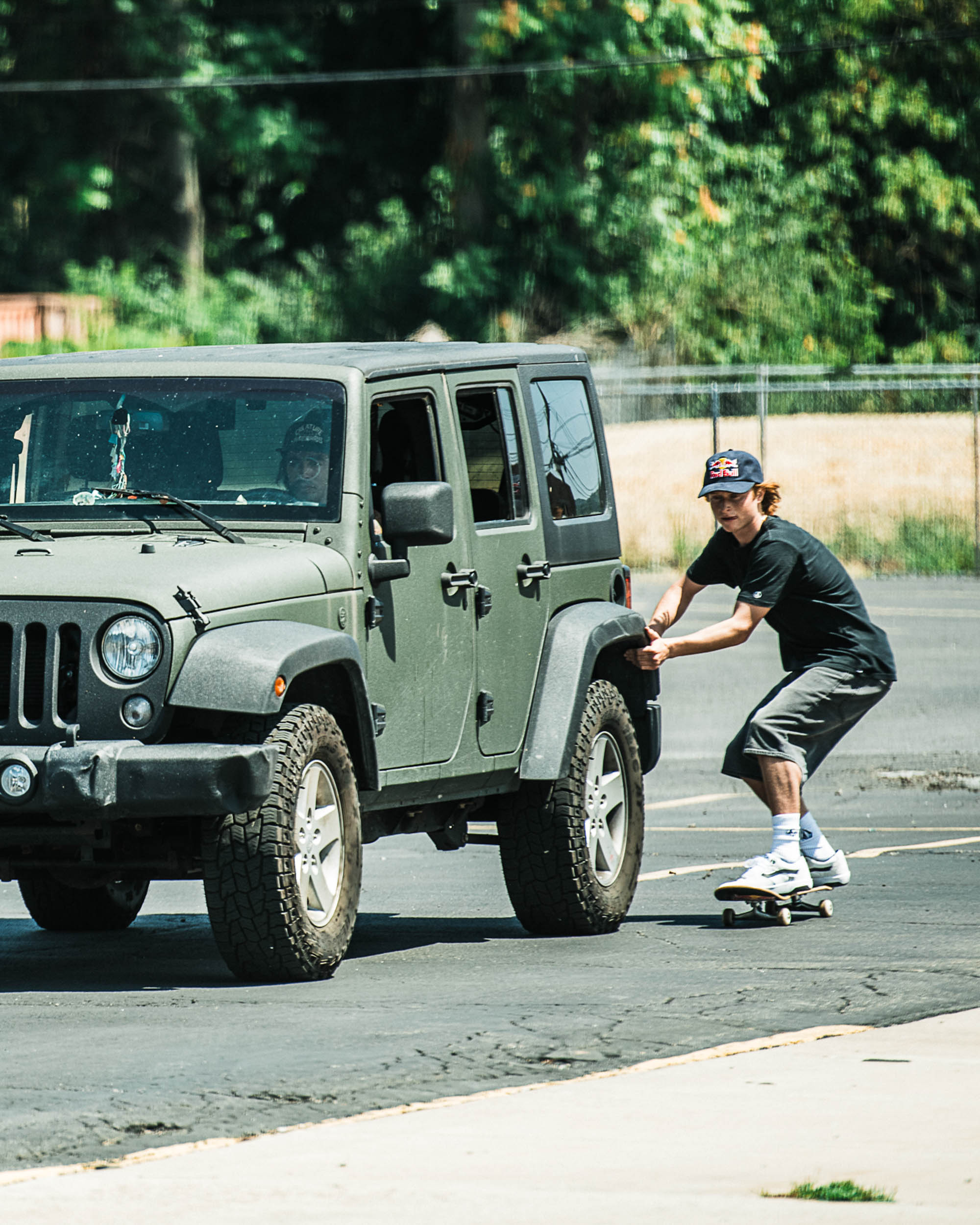 Billow Denim Short 22"