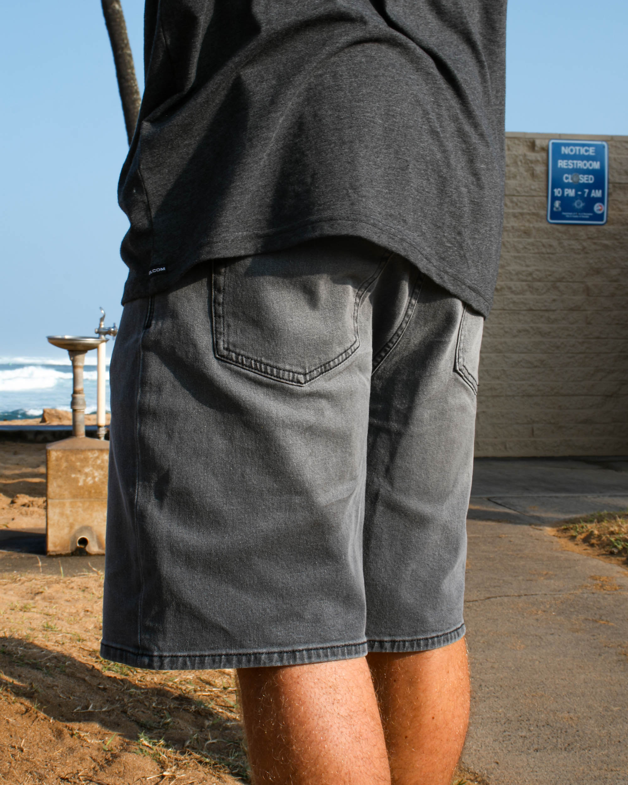 Billow Denim Short 22"