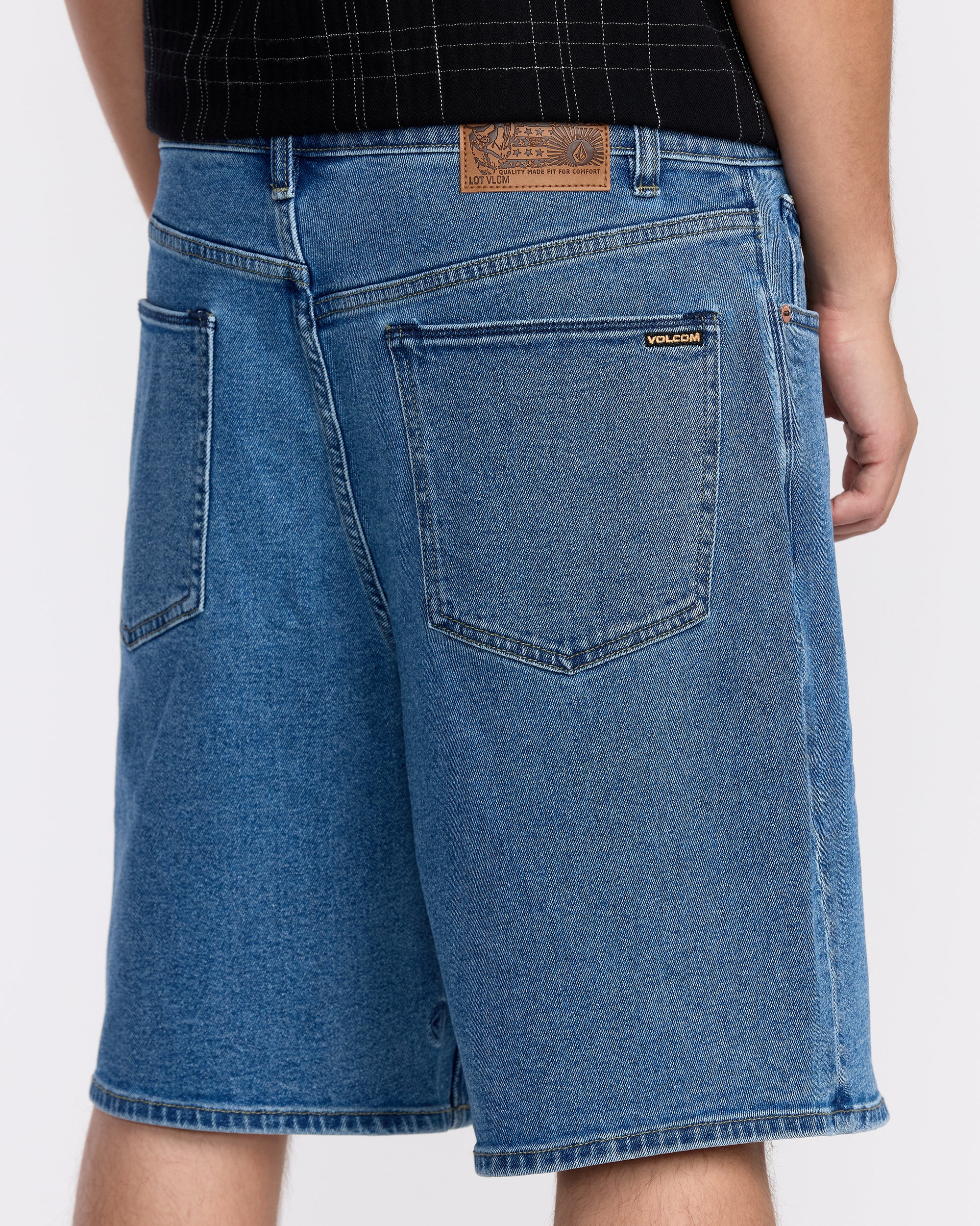 Billow Denim Short 22"