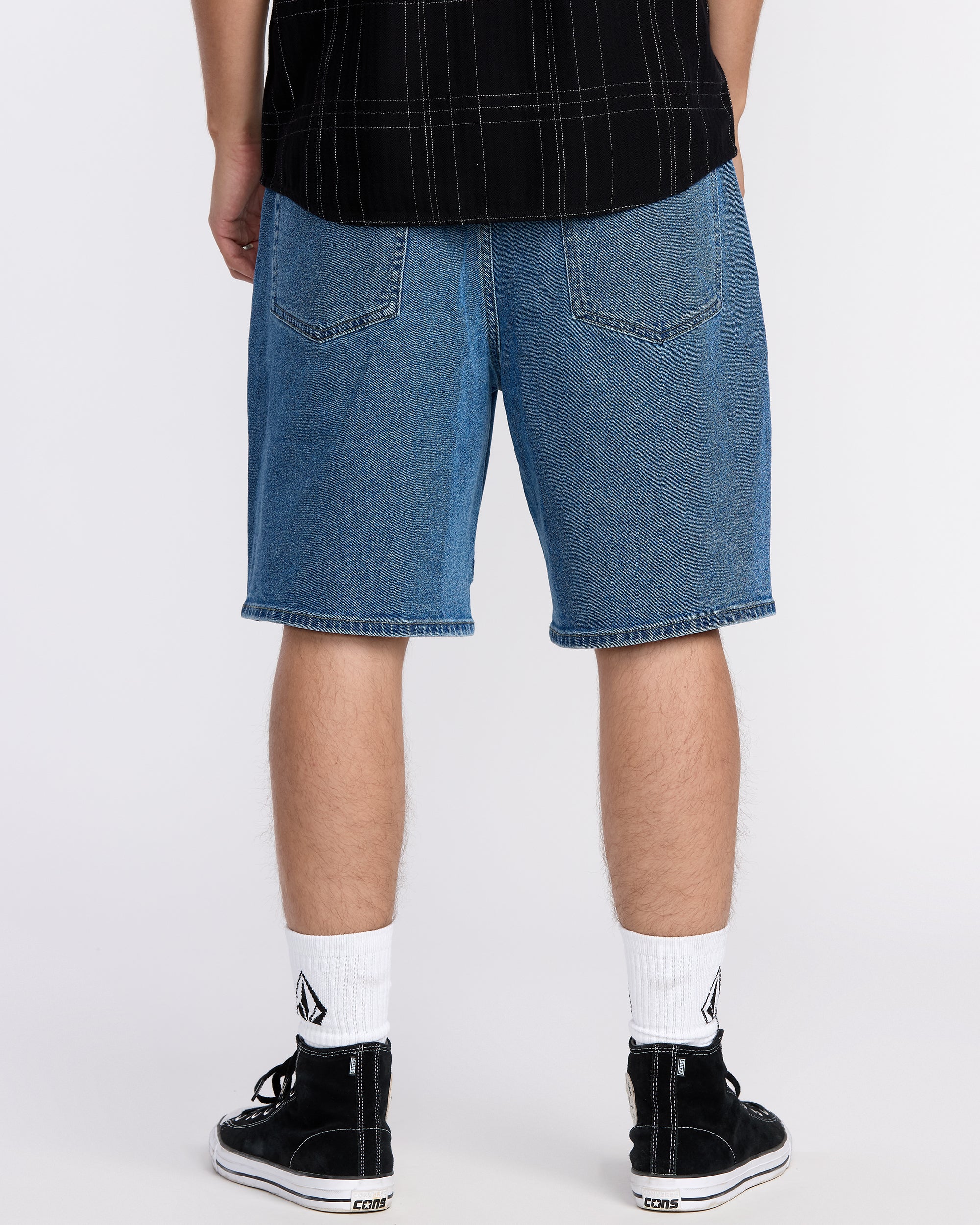 Billow Denim Short 22"