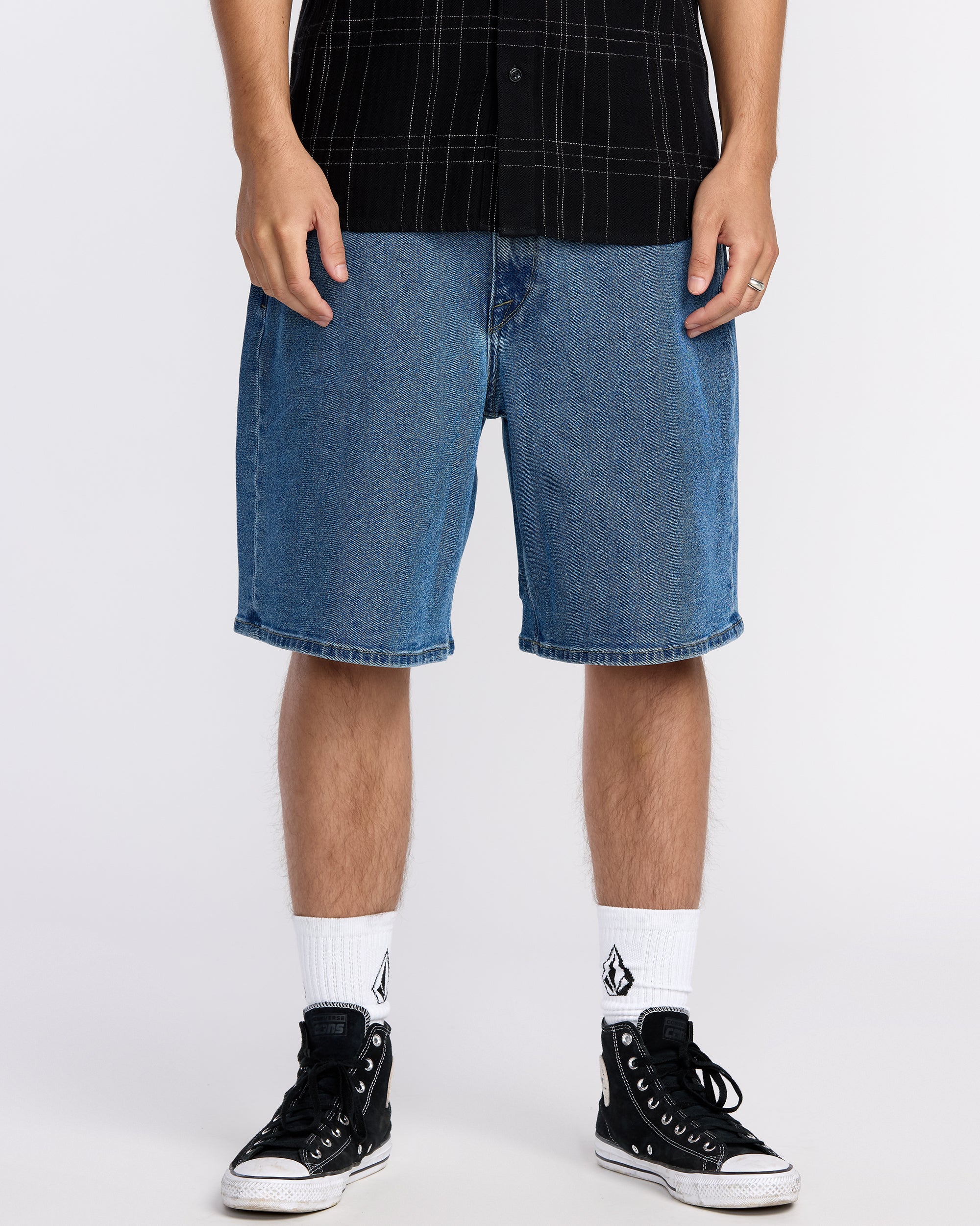 Billow Denim Short 22"