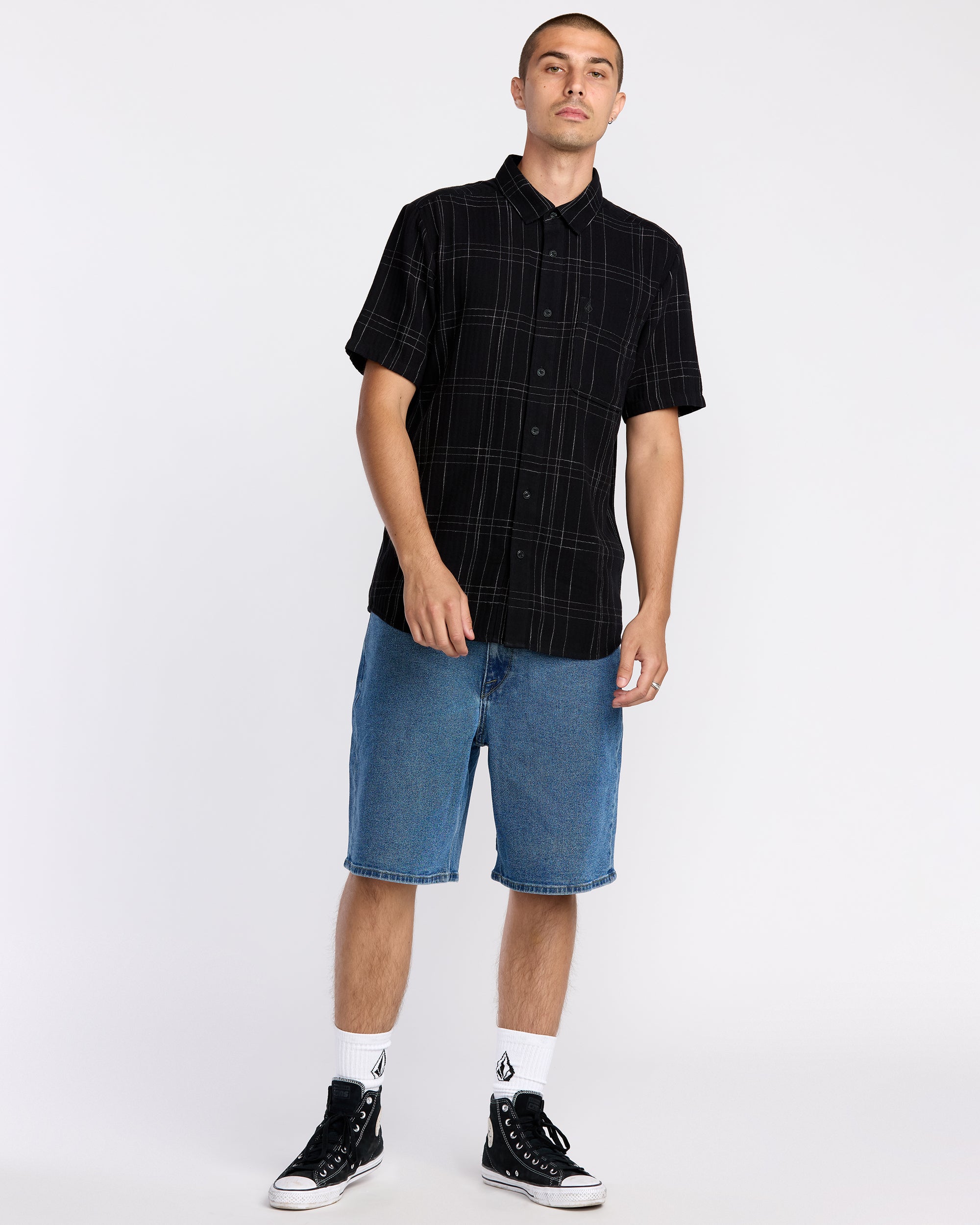 Billow Denim Short 22"