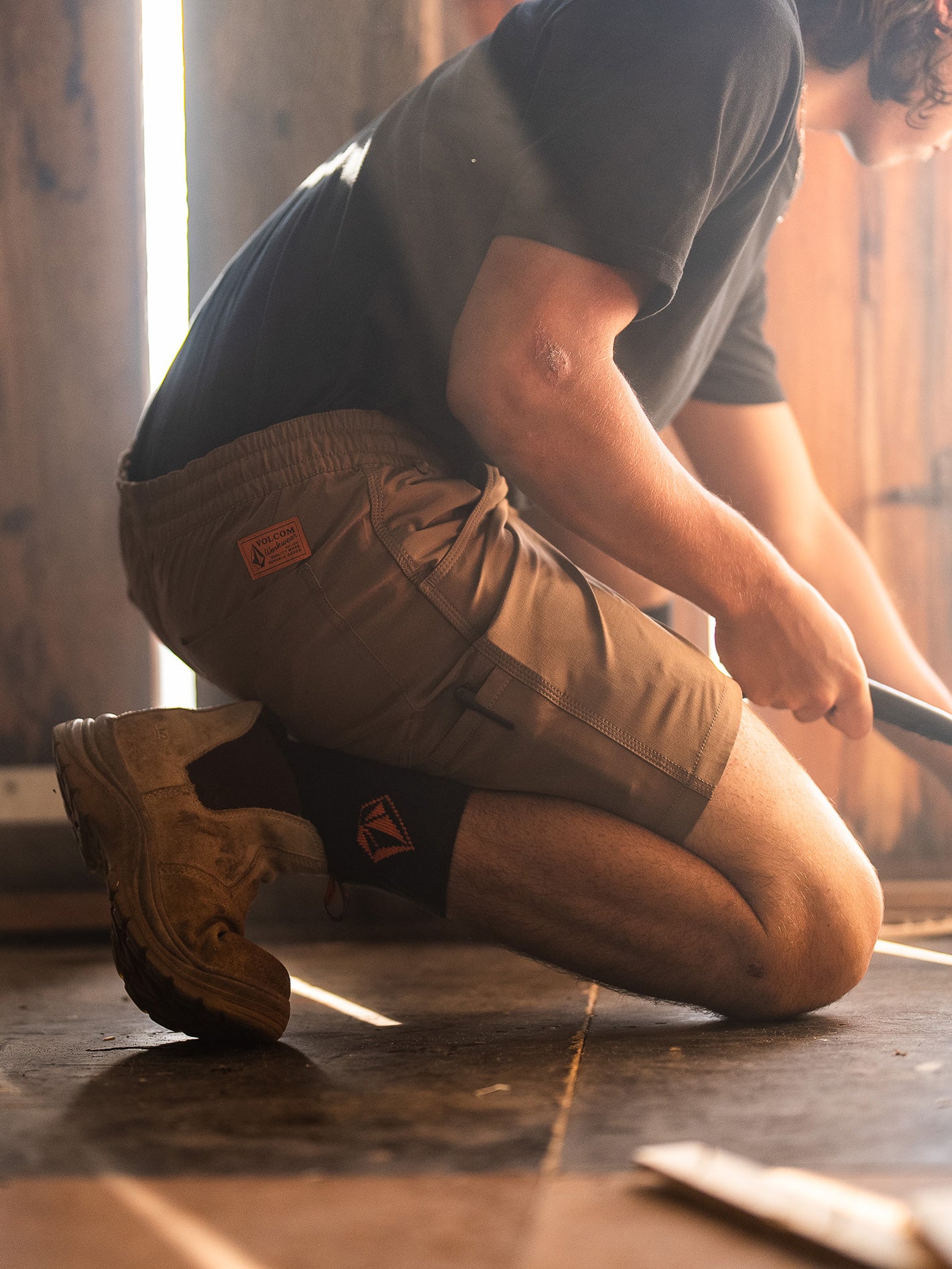 Volcom Workwear Rack Hybrid Elastic Waist Shorts