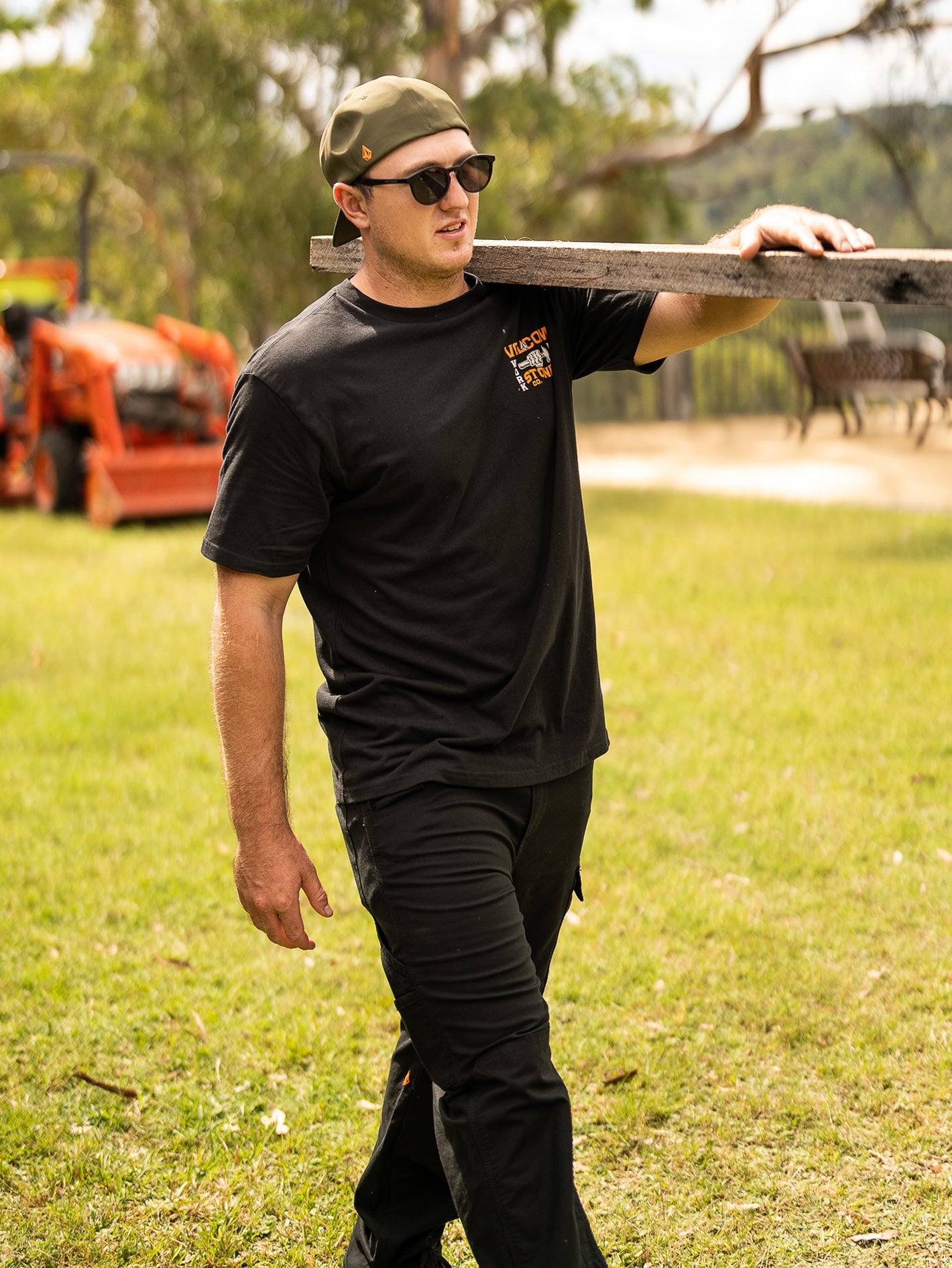 Volcom Workwear Nailed Short Sleeve T-Shirt