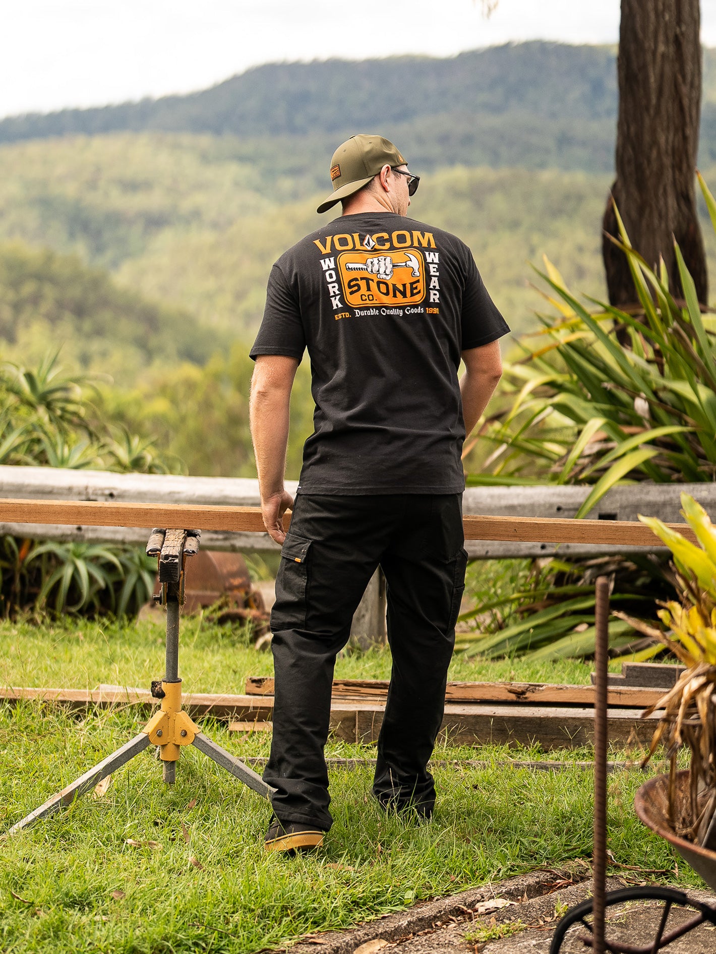 Volcom Workwear Nailed Short Sleeve T-Shirt