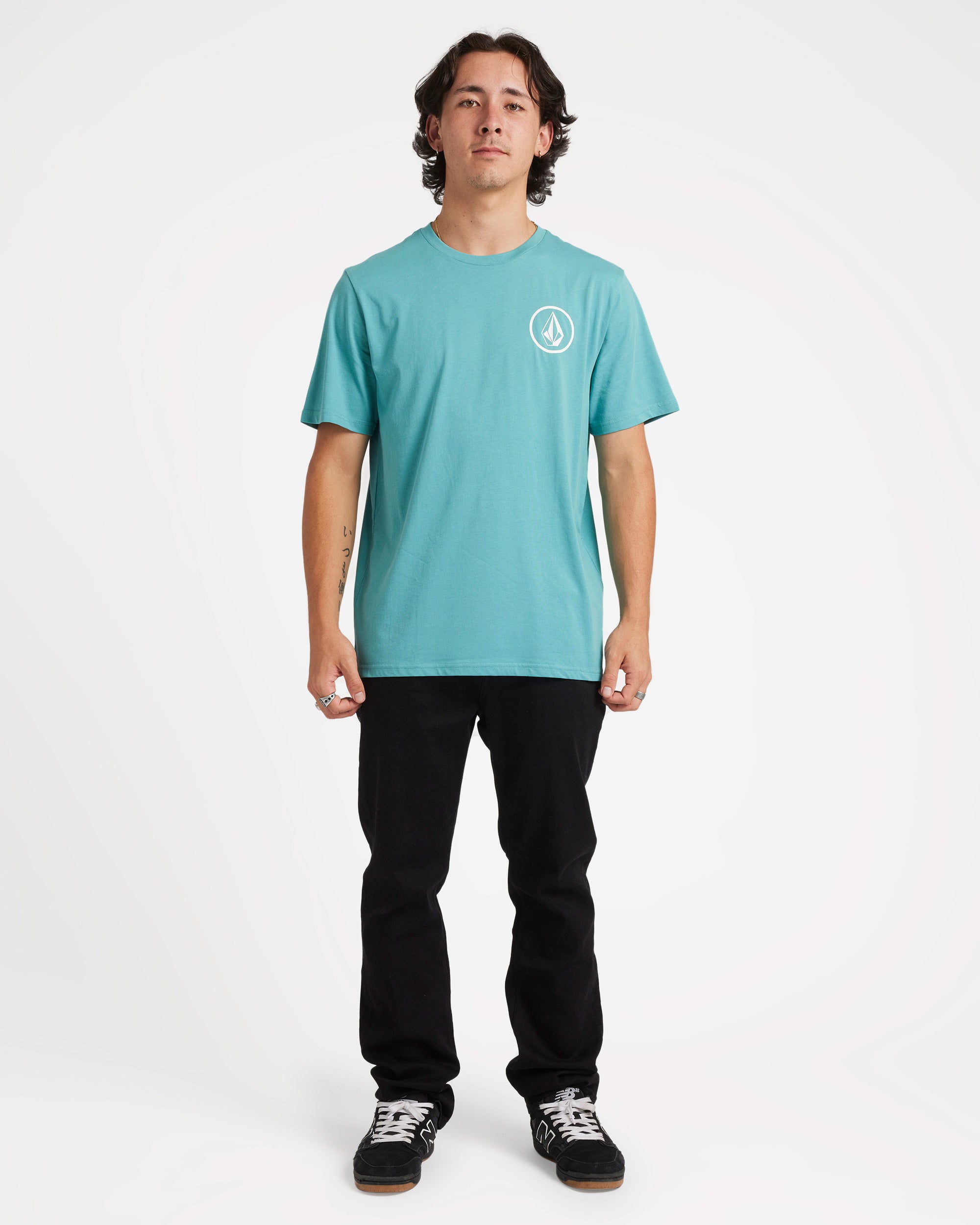 Mini Circle Stone Short Sleeve Tee
