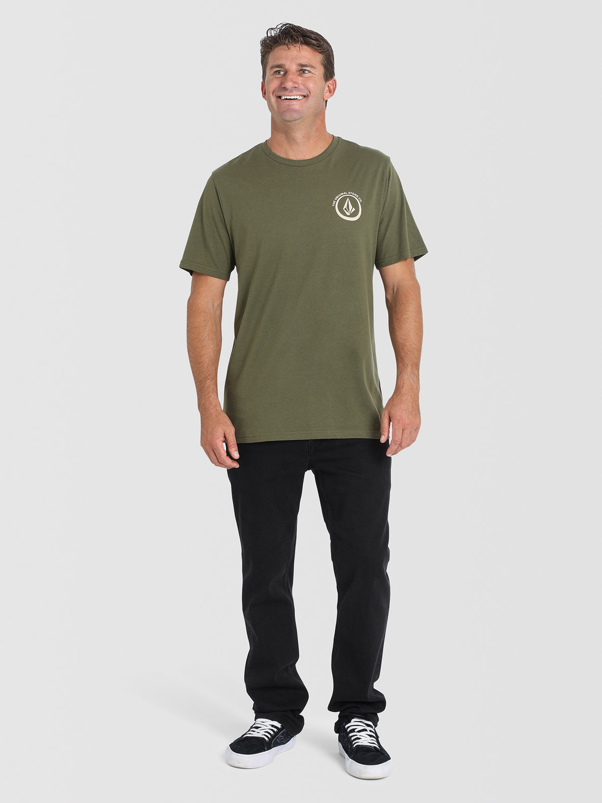 Roseton Short Sleeve T-Shirt - Military