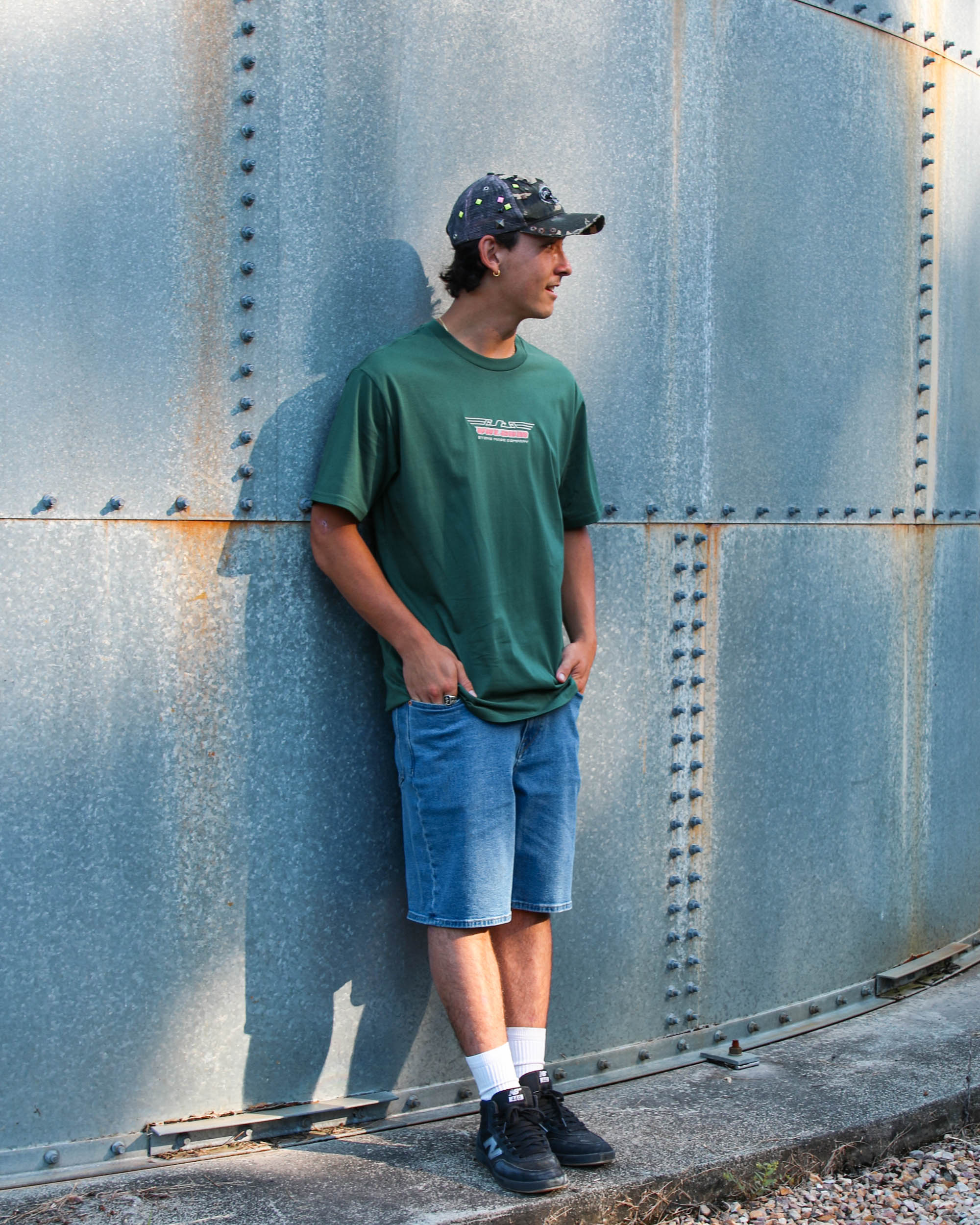 Billow Denim Short 22"
