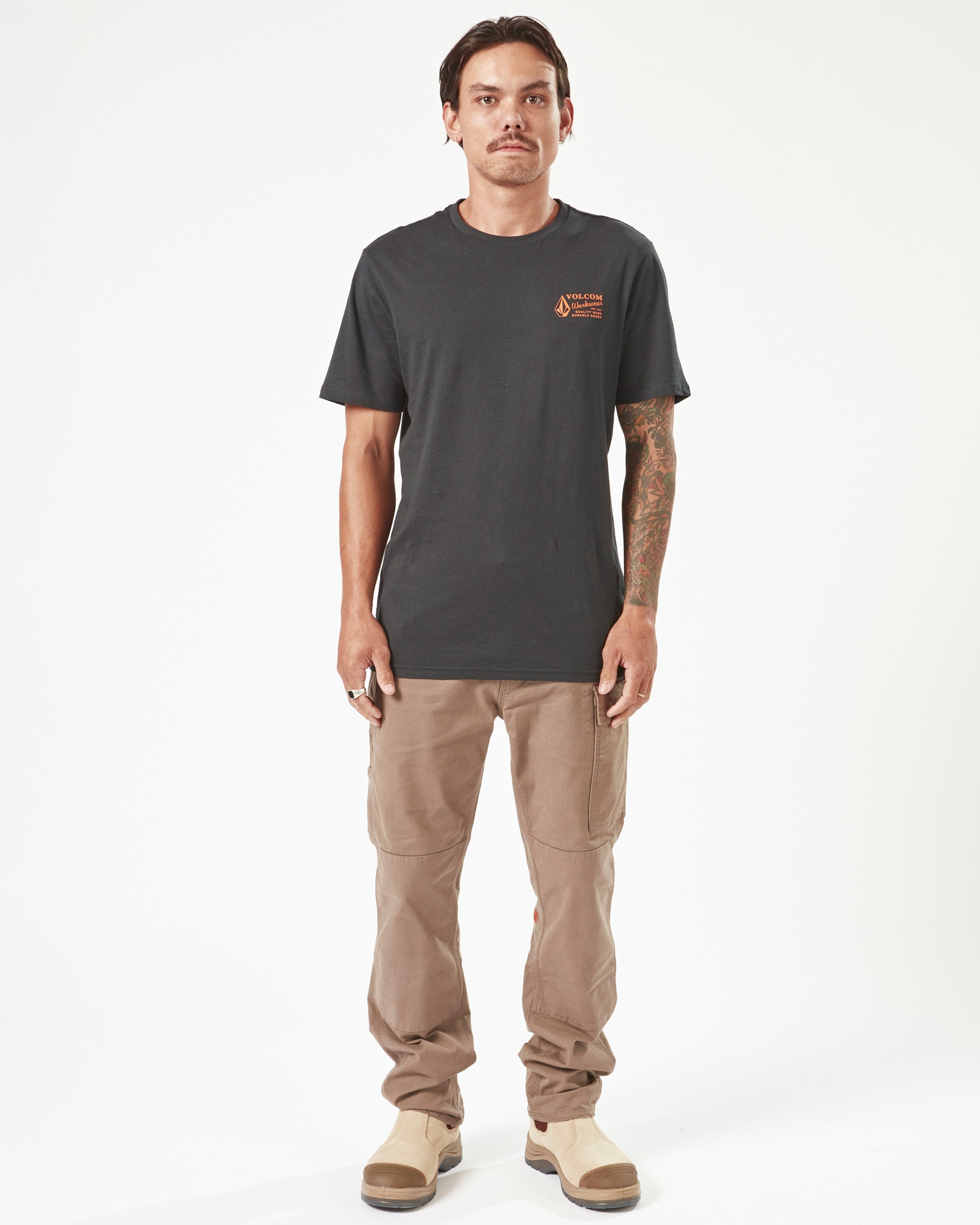 Mens Volcom Workwear T-Shirt