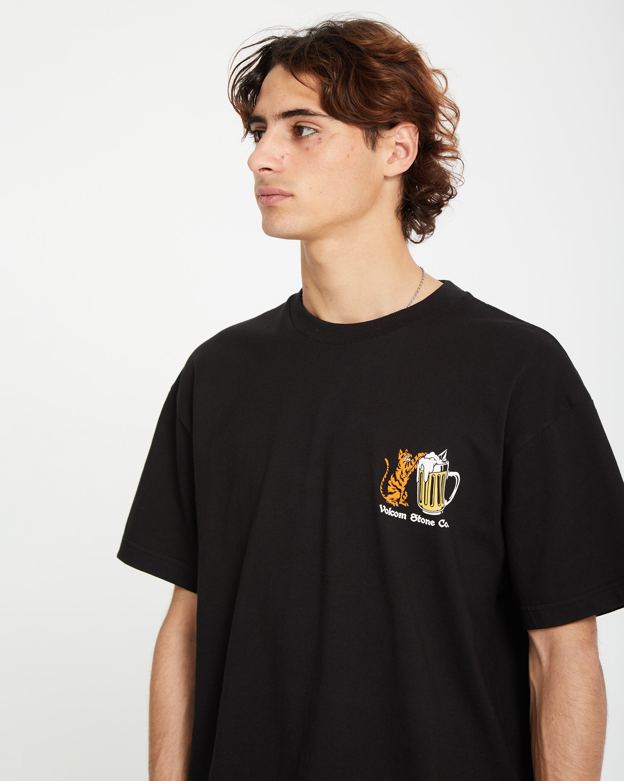 Curious Cat Short Sleeve Tee