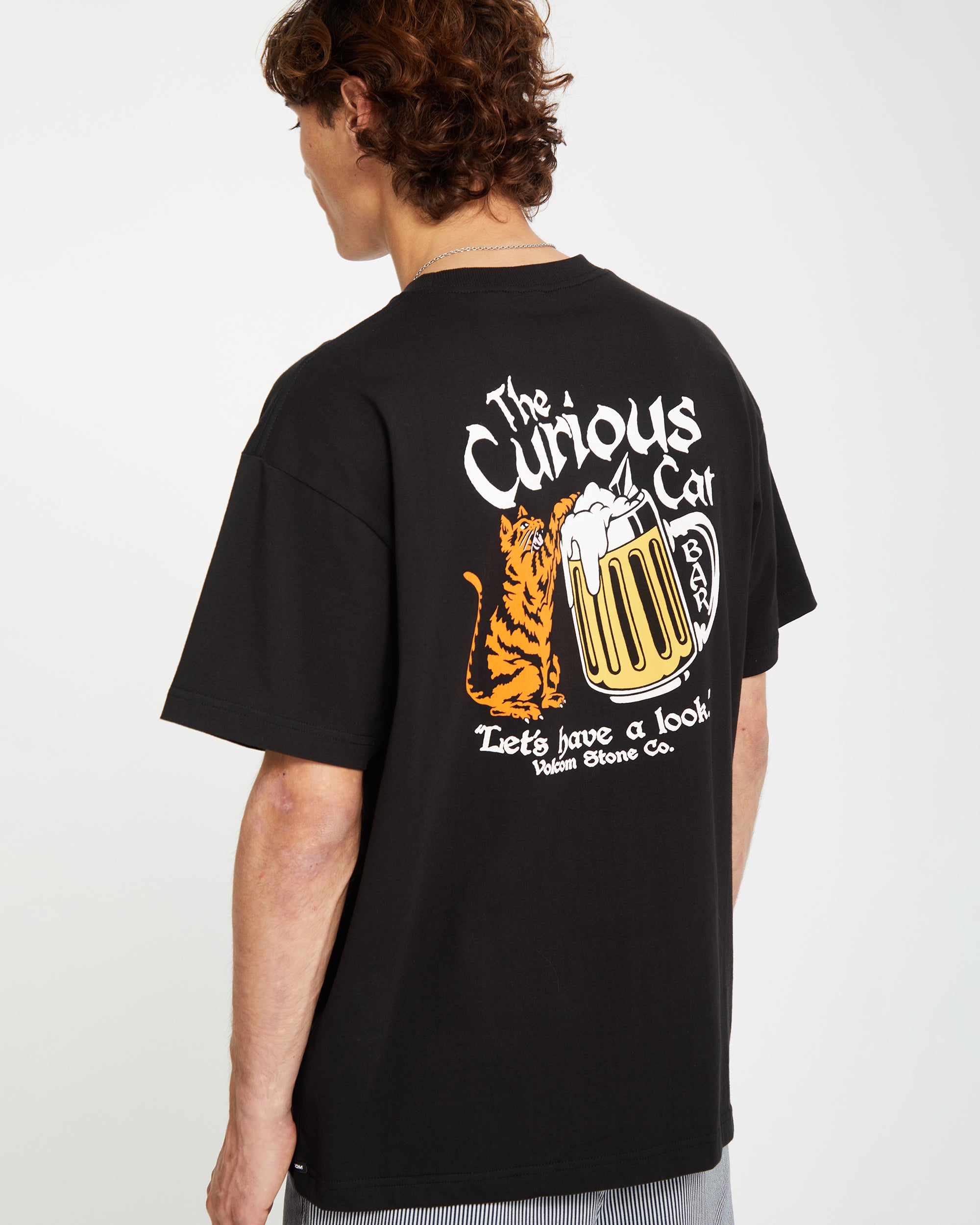 Curious Cat Short Sleeve Tee