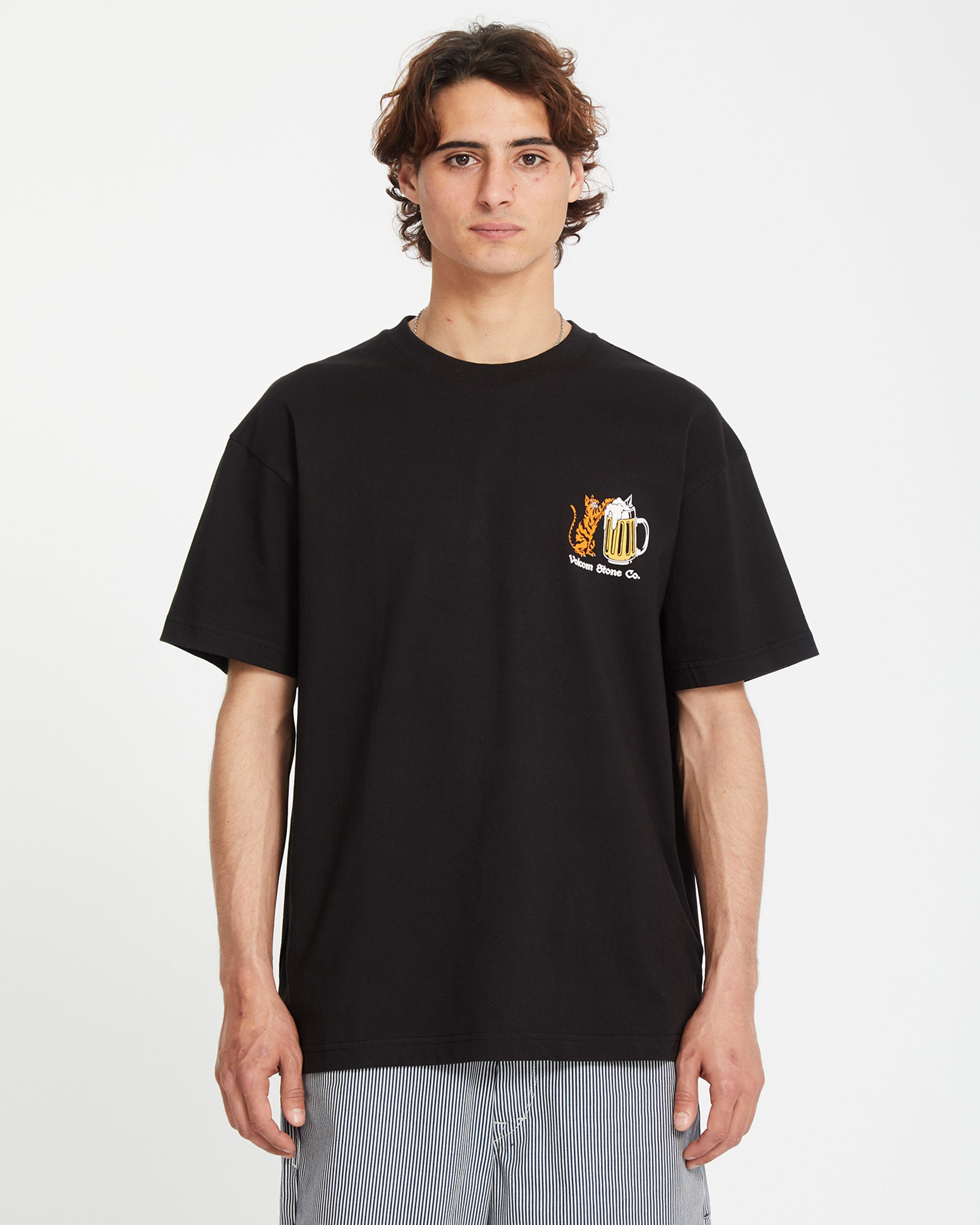 Curious Cat Short Sleeve Tee