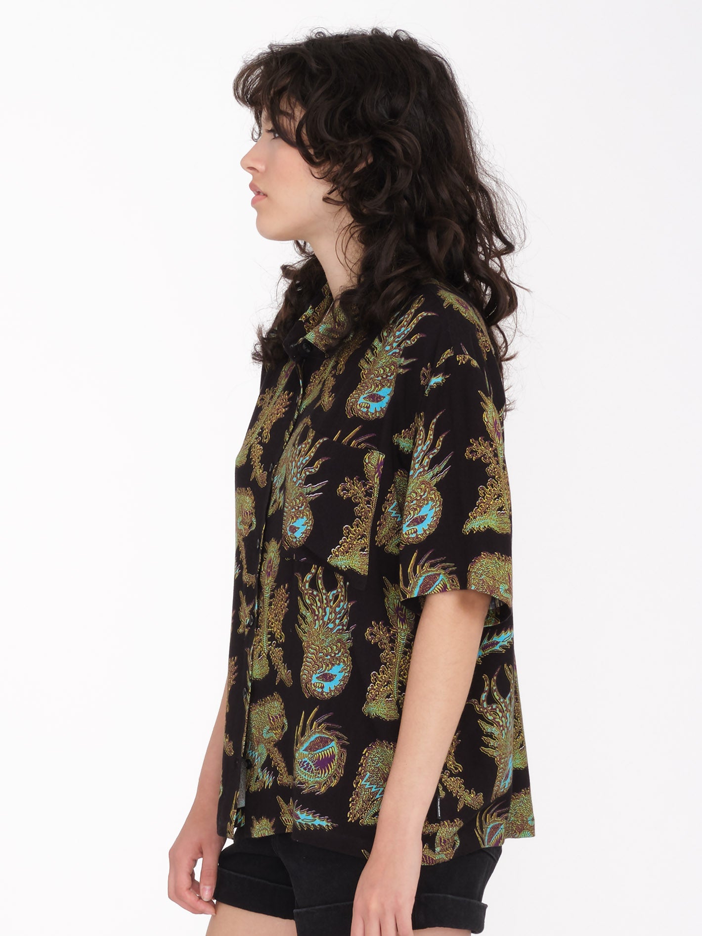 Featured Artist Tetsunori Woven Short Sleeve Shirt