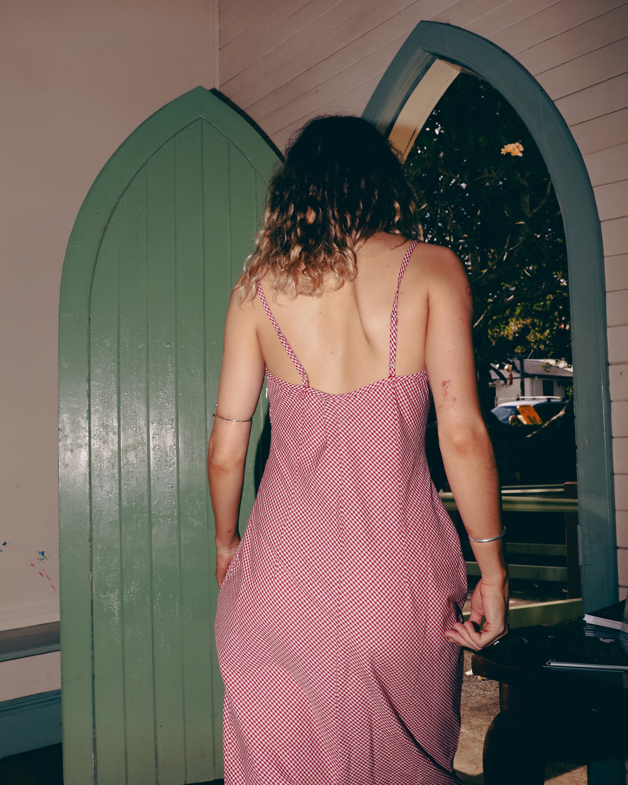 Womens Slippy Maxi Dress